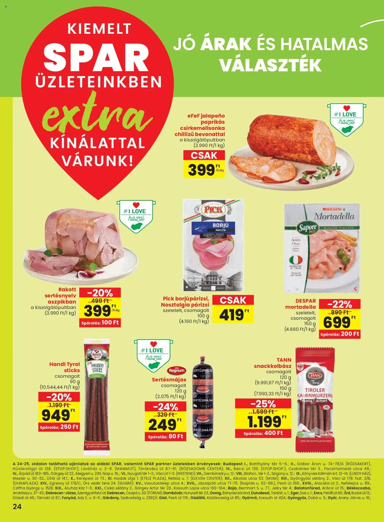 Spar újság 2025.11.27. Extra ajánlat (2025-11-27 - 2025-12-03)