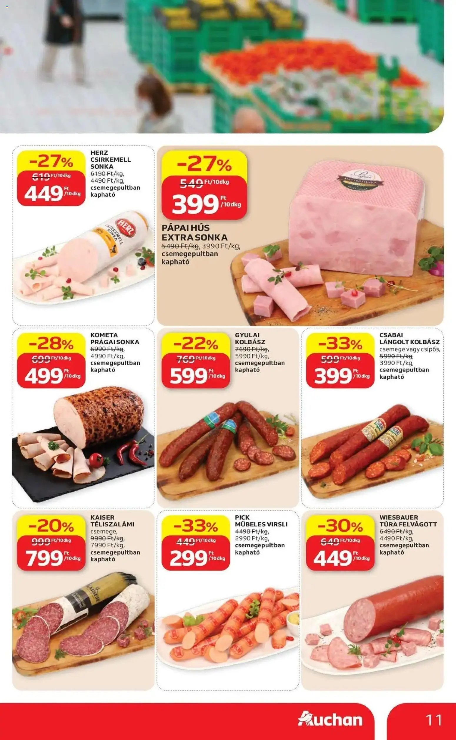 Auchan újság 2026.07.23. Auchan akciós újság Szolnok