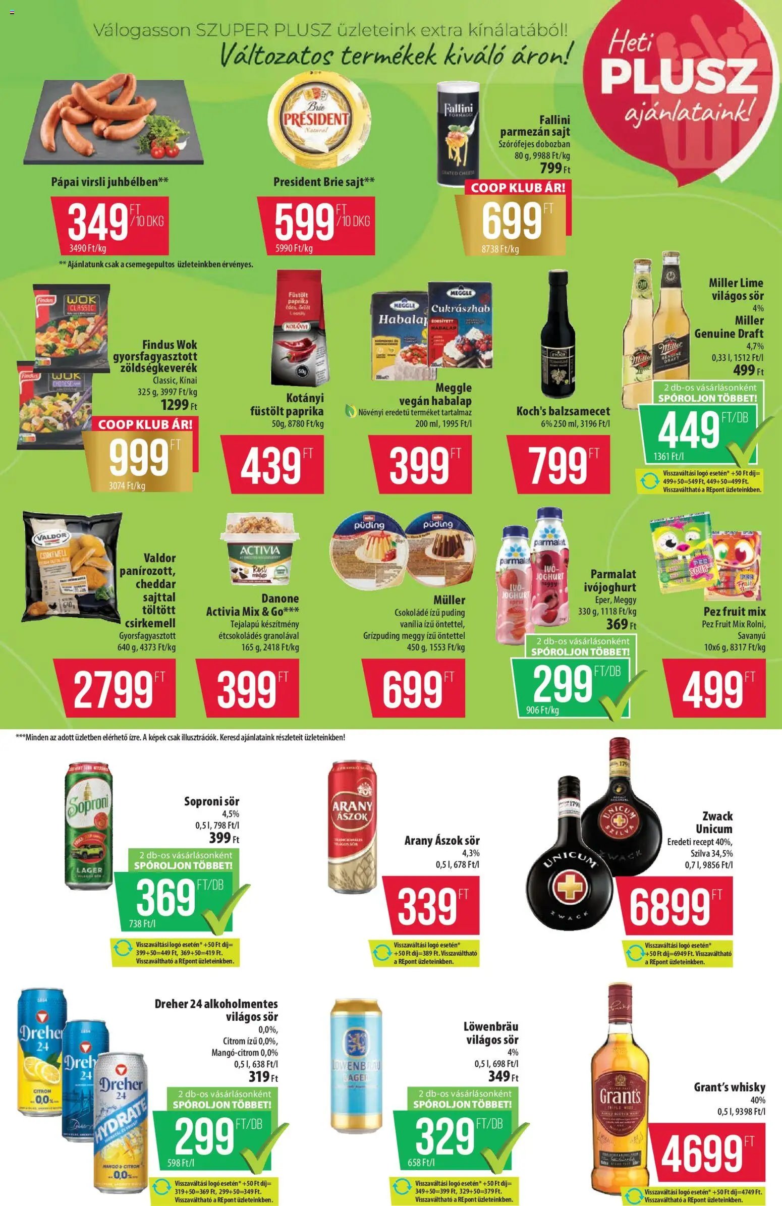 COOP újság 2026.05.07. COOP - Szuper Plusz / Tisza (2026-05-07 - 2026-05-13)