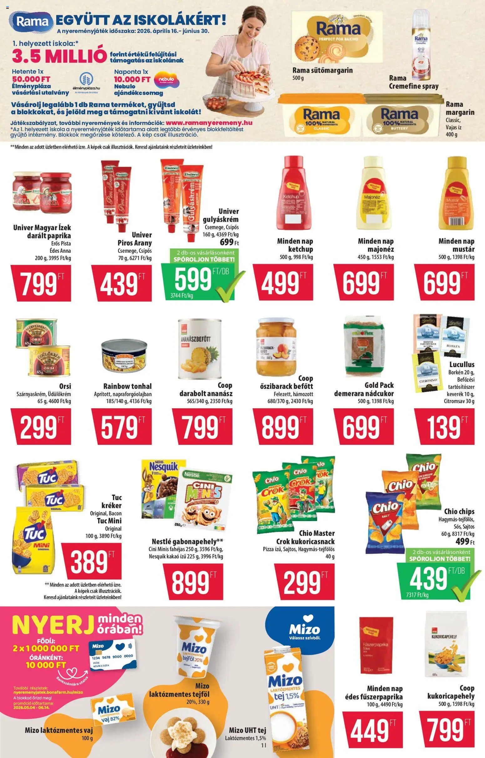COOP újság 2026.05.07. COOP - Szuper Plusz / Tisza (2026-05-07 - 2026-05-13)