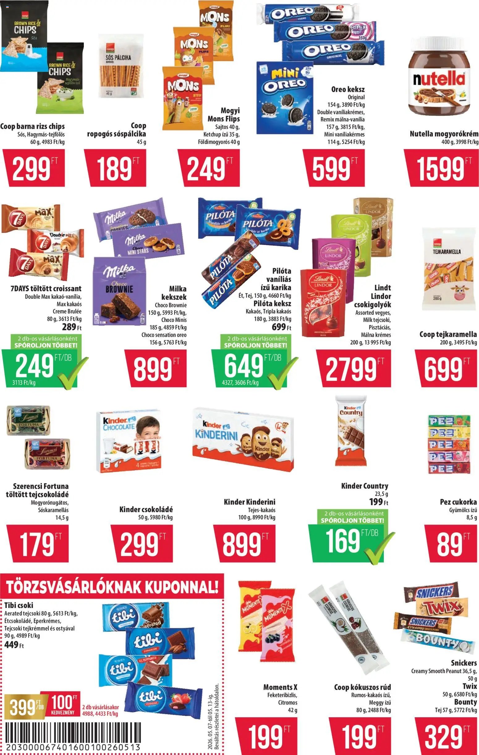 COOP újság 2026.05.07. COOP - Szuper Plusz / Tisza (2026-05-07 - 2026-05-13)