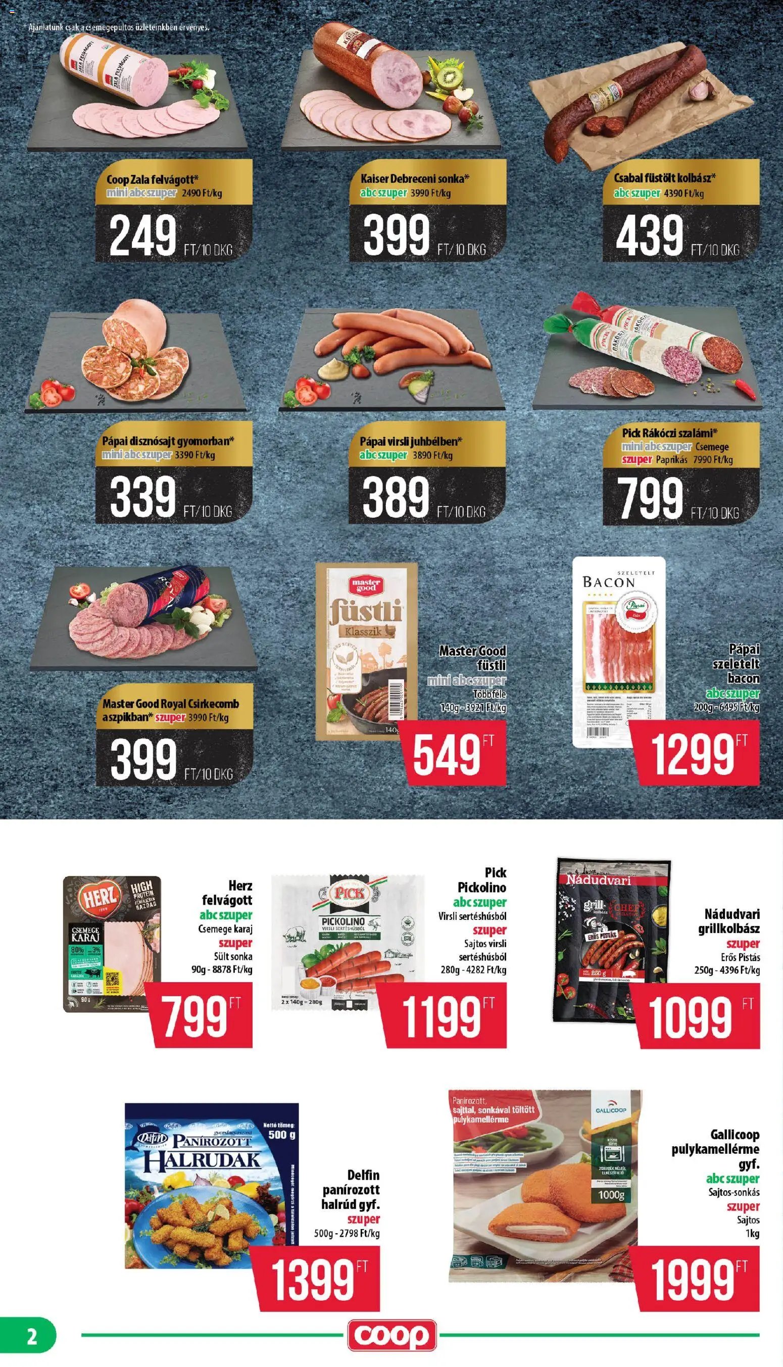 COOP újság 2026.04.16. COOP - Mini & Abc & Szuper / Mecsek (2026-04-16 - 2026-04-22)