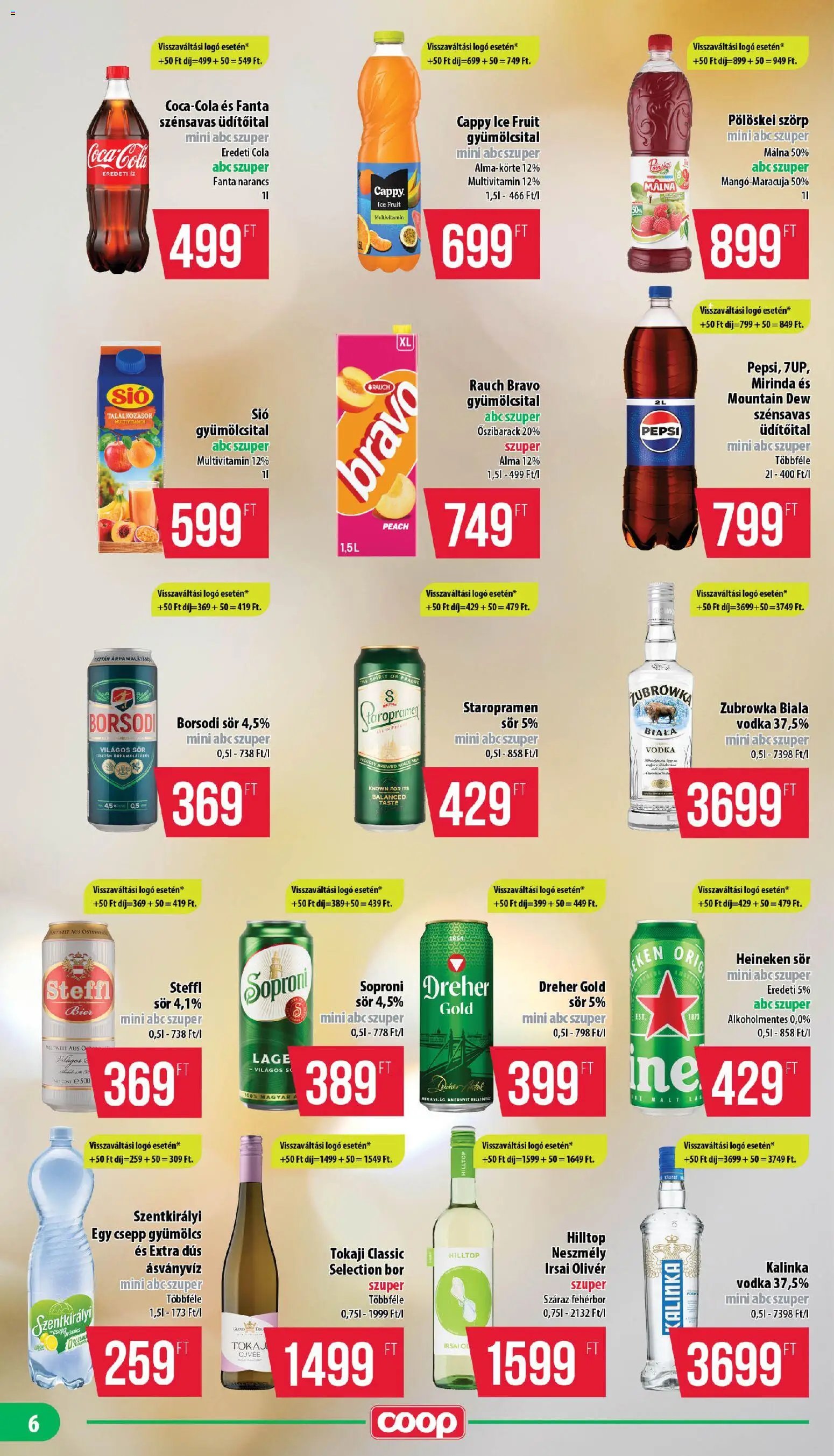 COOP újság 2026.04.16. COOP - Mini & Abc & Szuper / Mecsek (2026-04-16 - 2026-04-22)