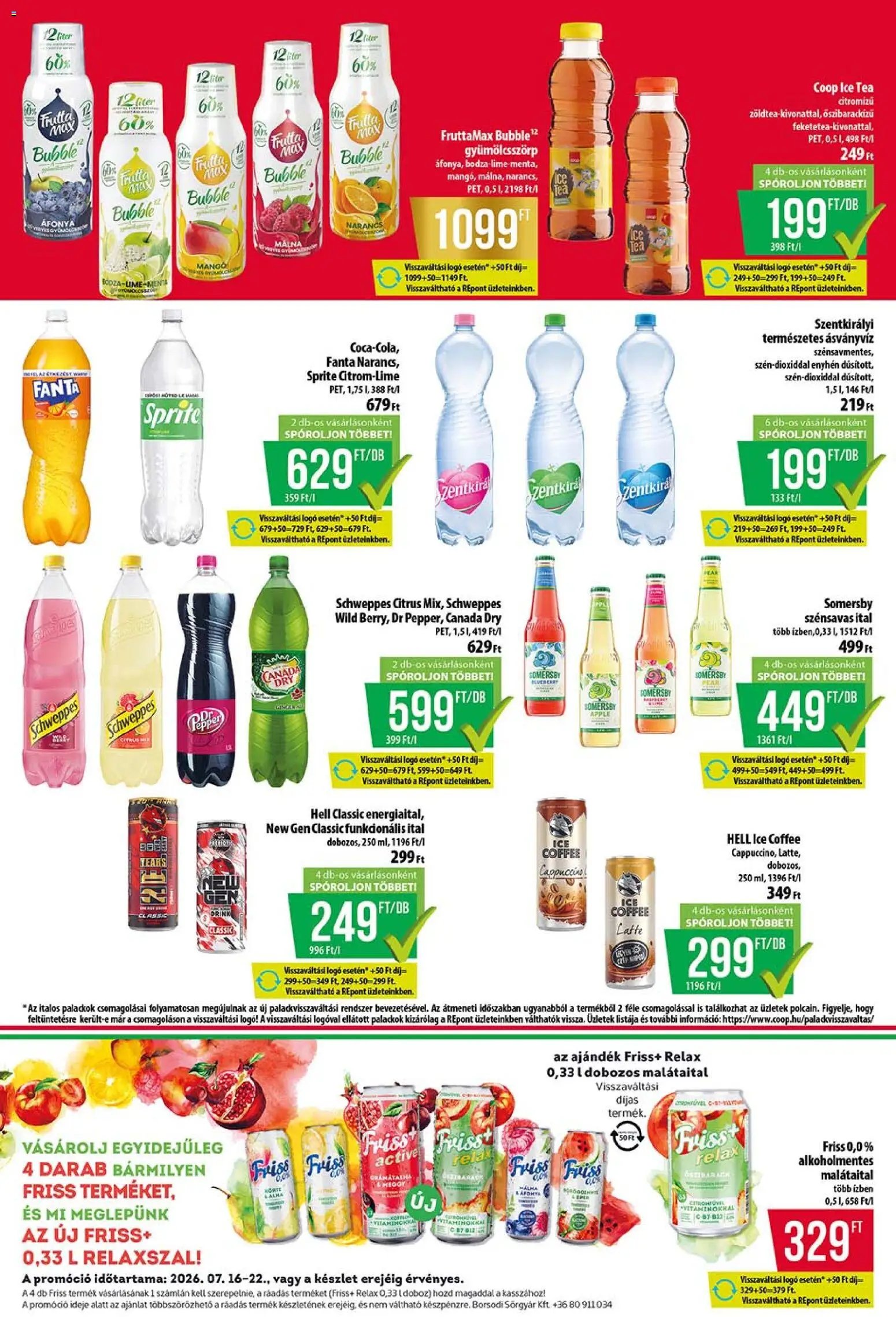 COOP újság 2026.07.16. COOP - Szuper Plusz / Tisza