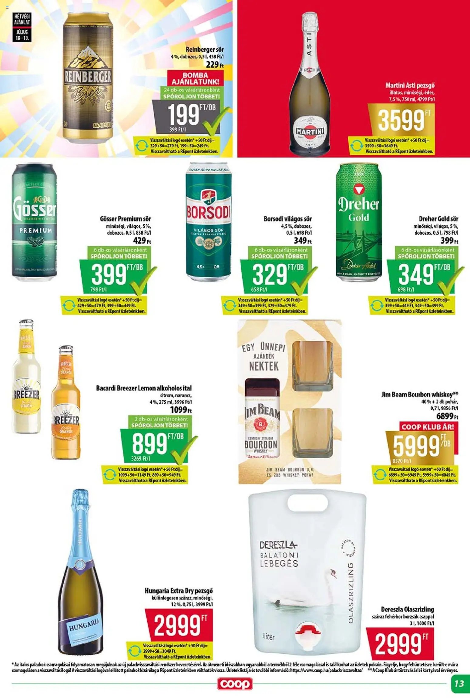COOP újság 2026.07.16. COOP - Szuper Plusz / Tisza