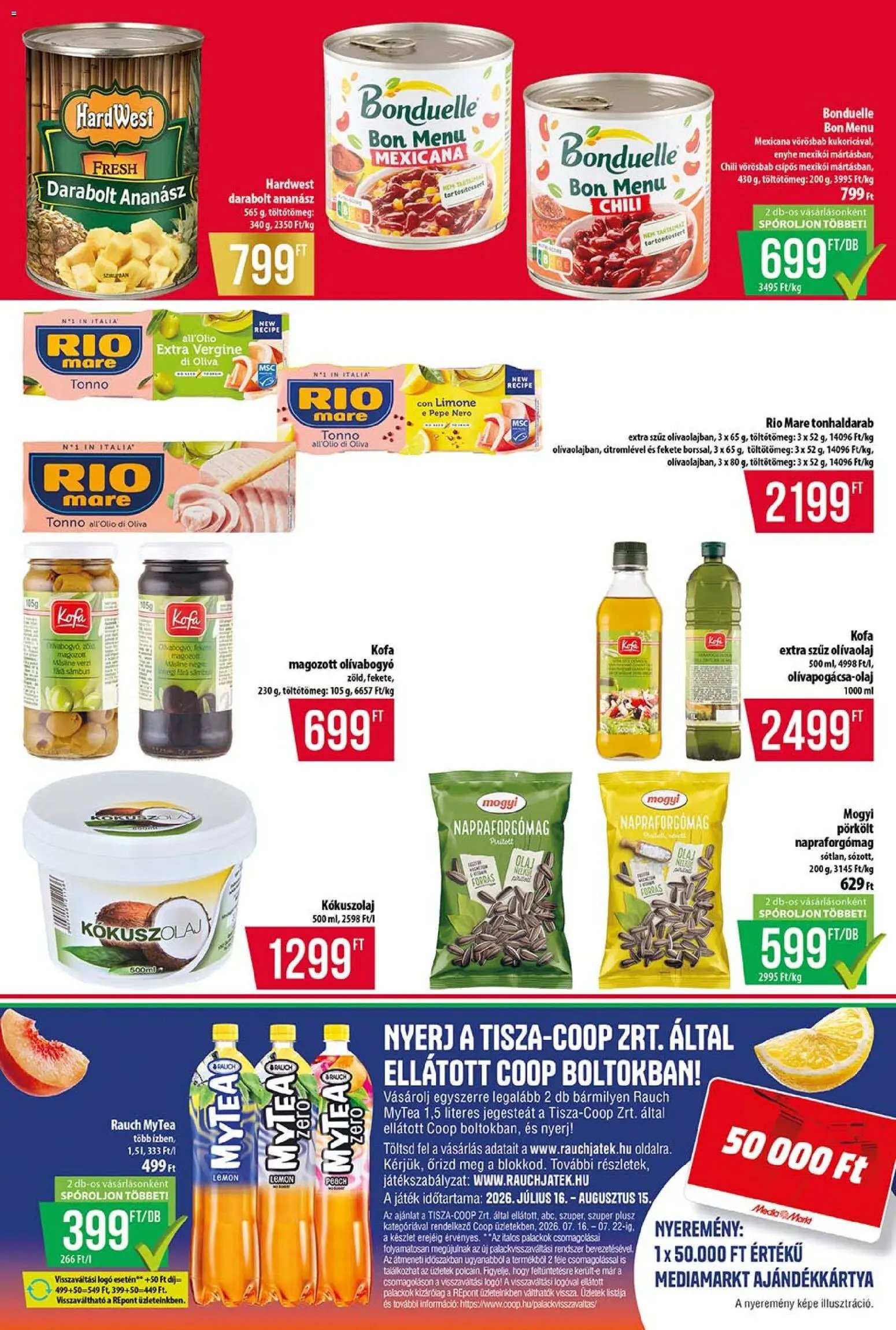 COOP újság 2026.07.16. COOP - Szuper Plusz / Tisza