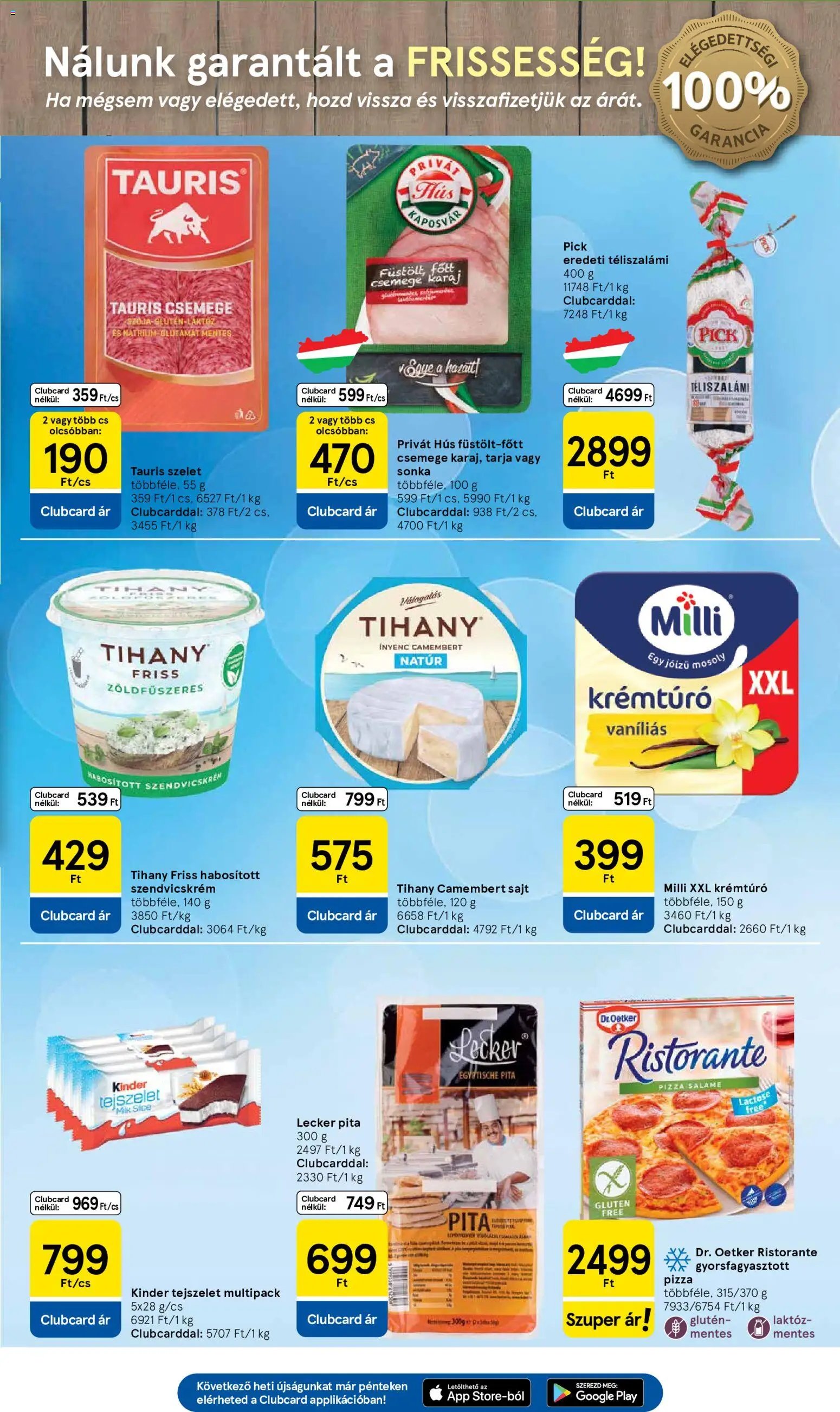 Tesco újság 2026.07.23. Tesco Szupermarket akciós újság