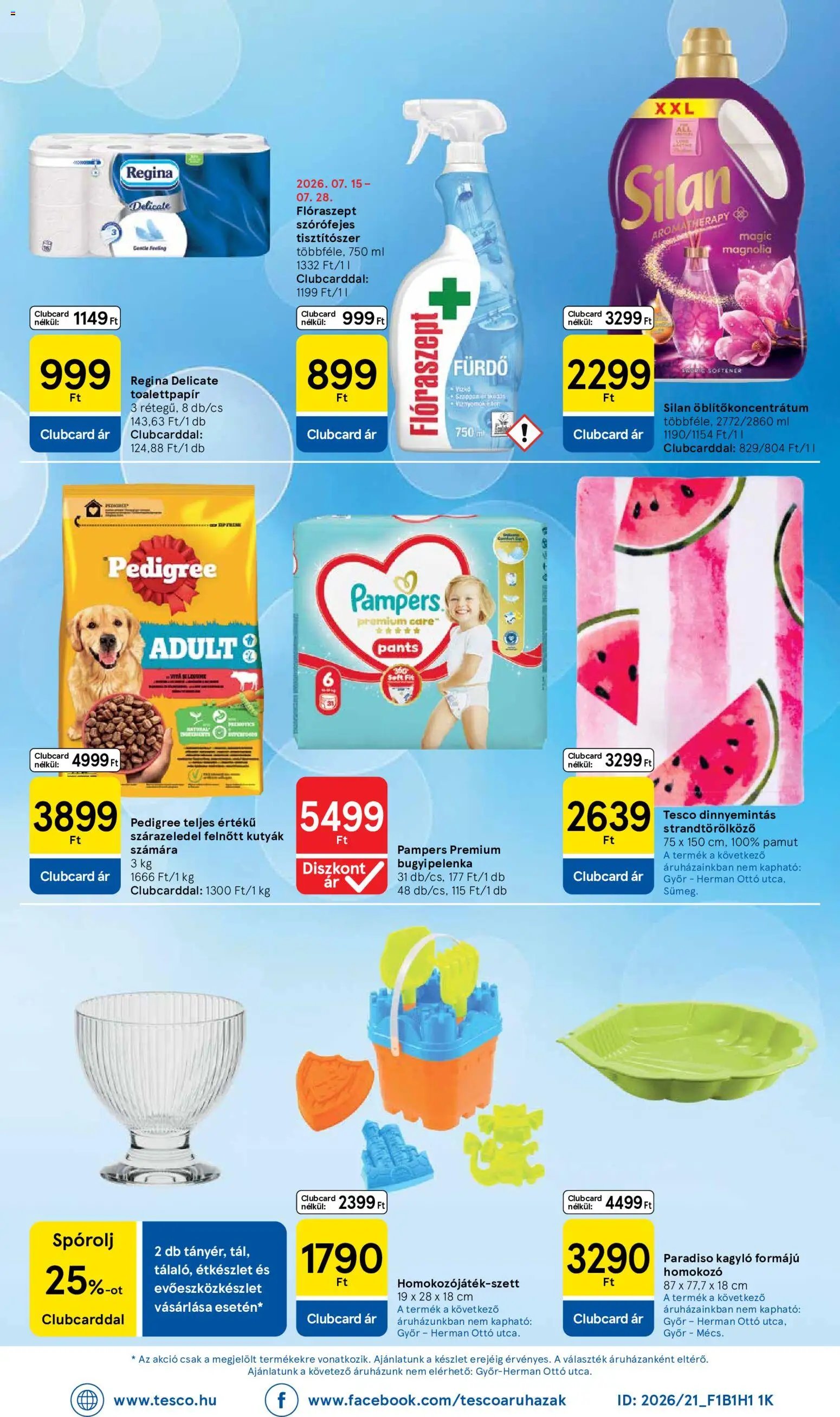 Tesco újság 2026.07.23. Tesco Szupermarket akciós újság