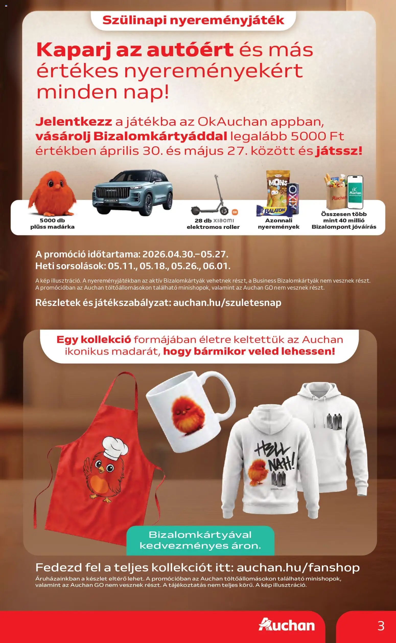 Auchan újság 2026.05.07. Auchan akciós újság (2026-05-07 - 2026-05-13)