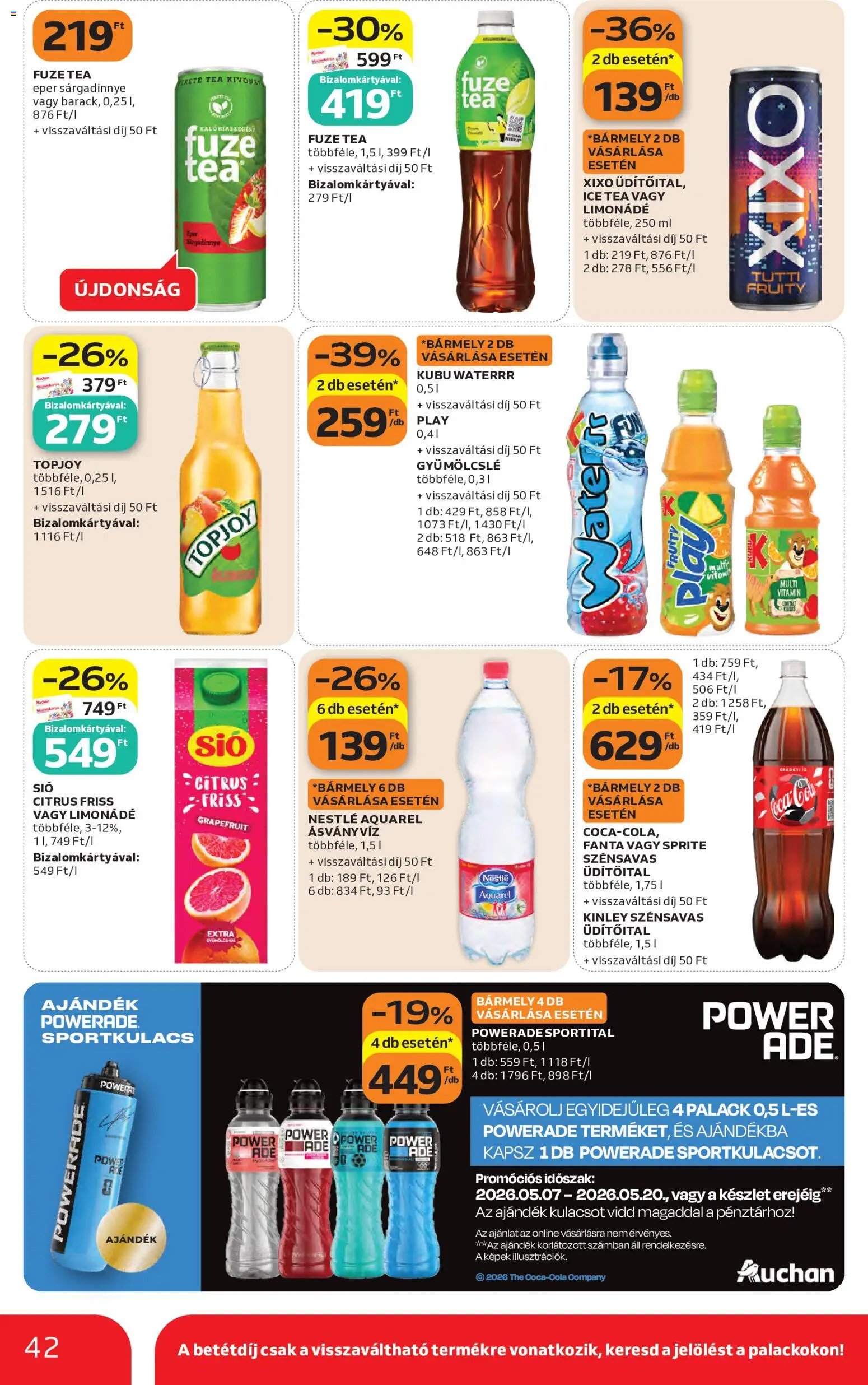 Auchan újság 2026.05.07. Auchan akciós újság (2026-05-07 - 2026-05-13)