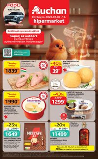 Auchan újság 2026.05.07. Auchan akciós újság (2026-05-07 - 2026-05-13)