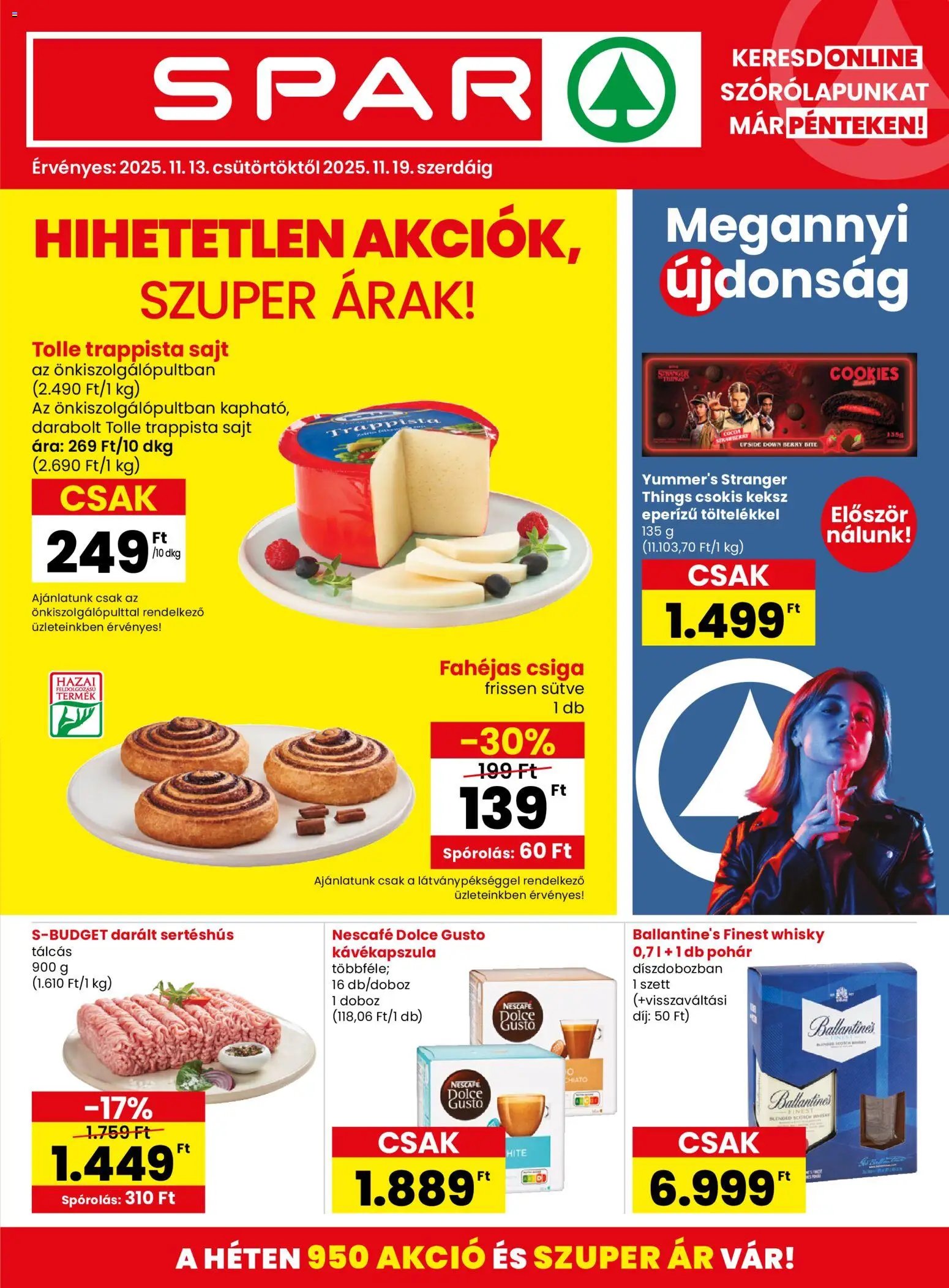 Spar újság 2025.11.13. Black Friday (2025-11-13 - 2025-11-19)