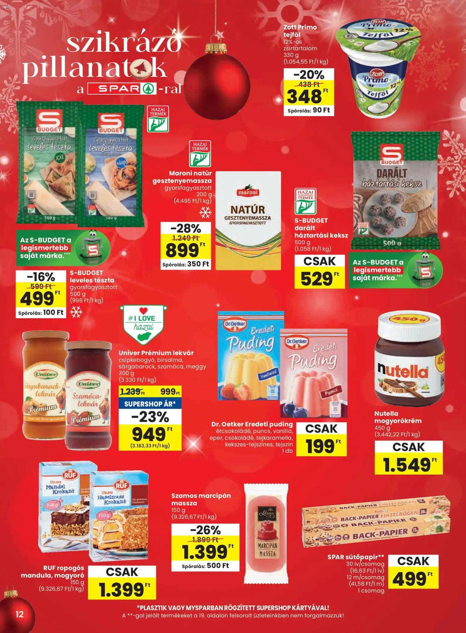 Spar újság 2025.11.13. Black Friday (2025-11-13 - 2025-11-19)