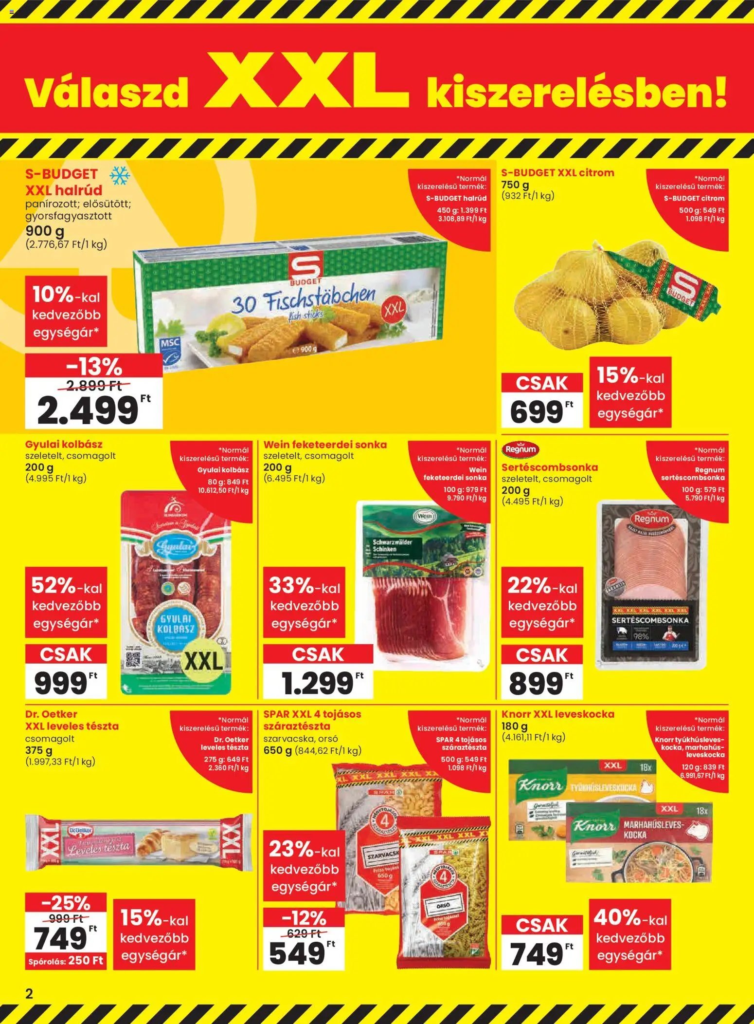 Spar újság 2025.11.13. Black Friday (2025-11-13 - 2025-11-19)