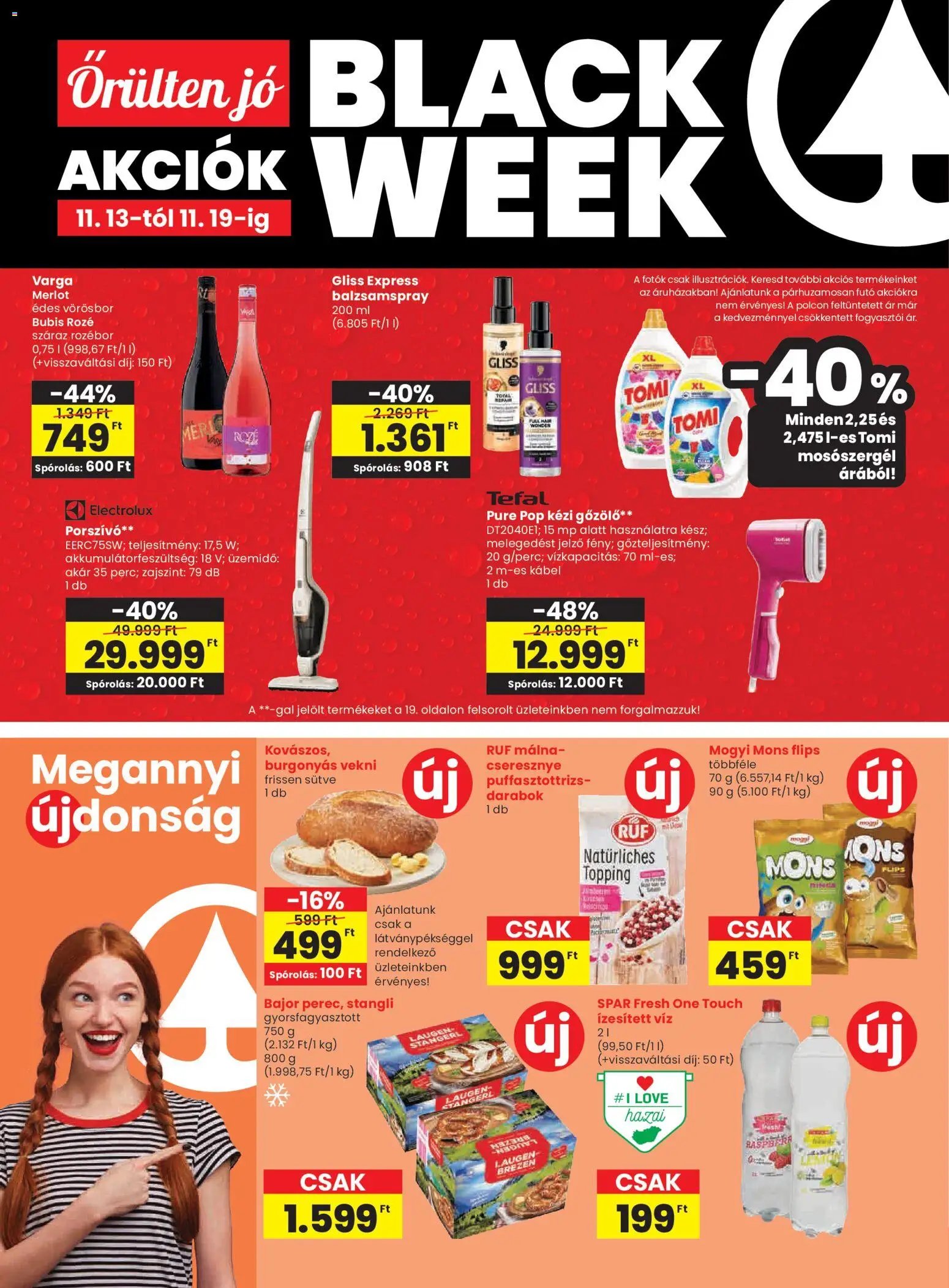 Spar újság 2025.11.13. Black Friday (2025-11-13 - 2025-11-19)