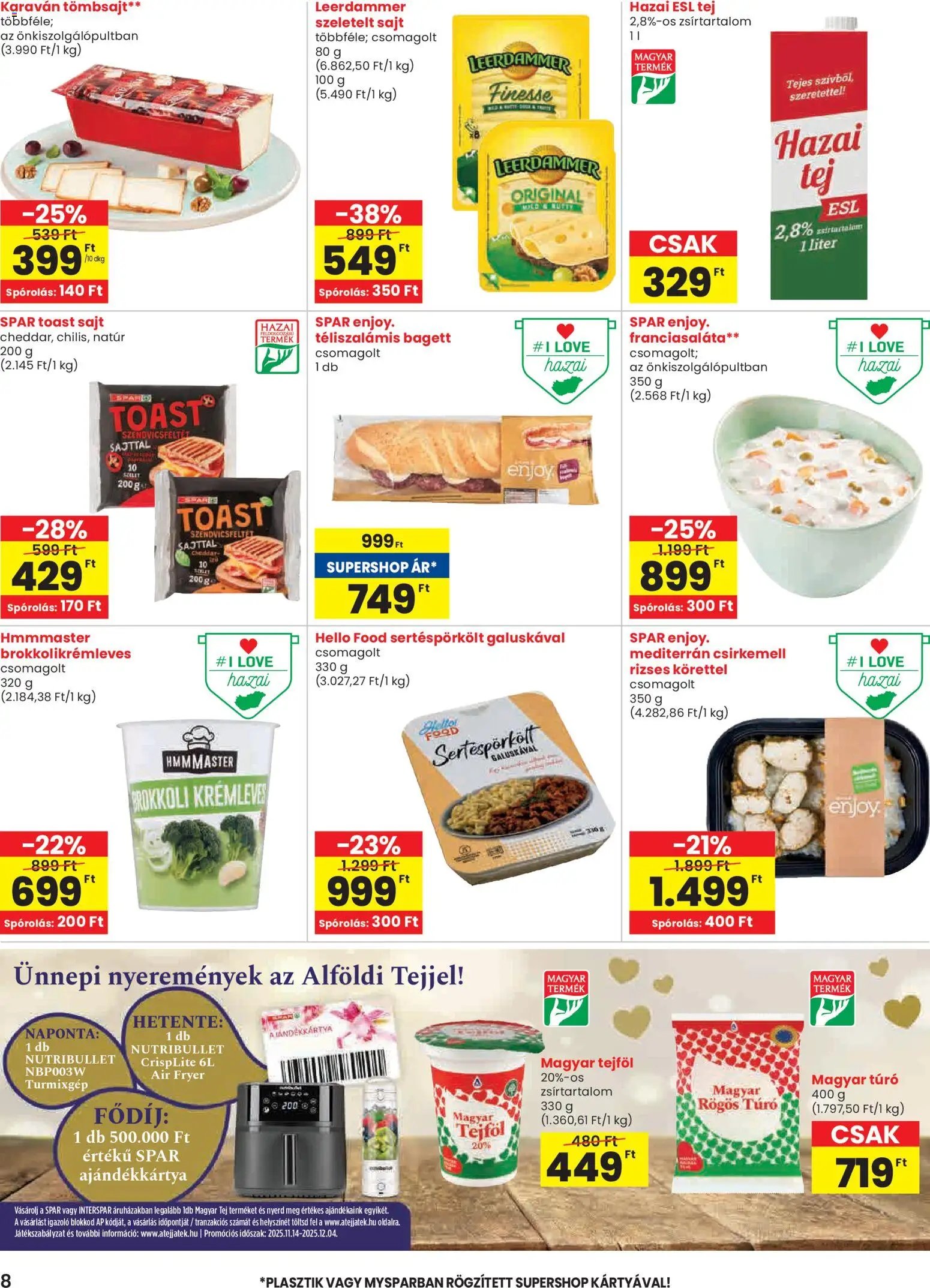 Spar újság 2025.11.13. Black Friday (2025-11-13 - 2025-11-19)