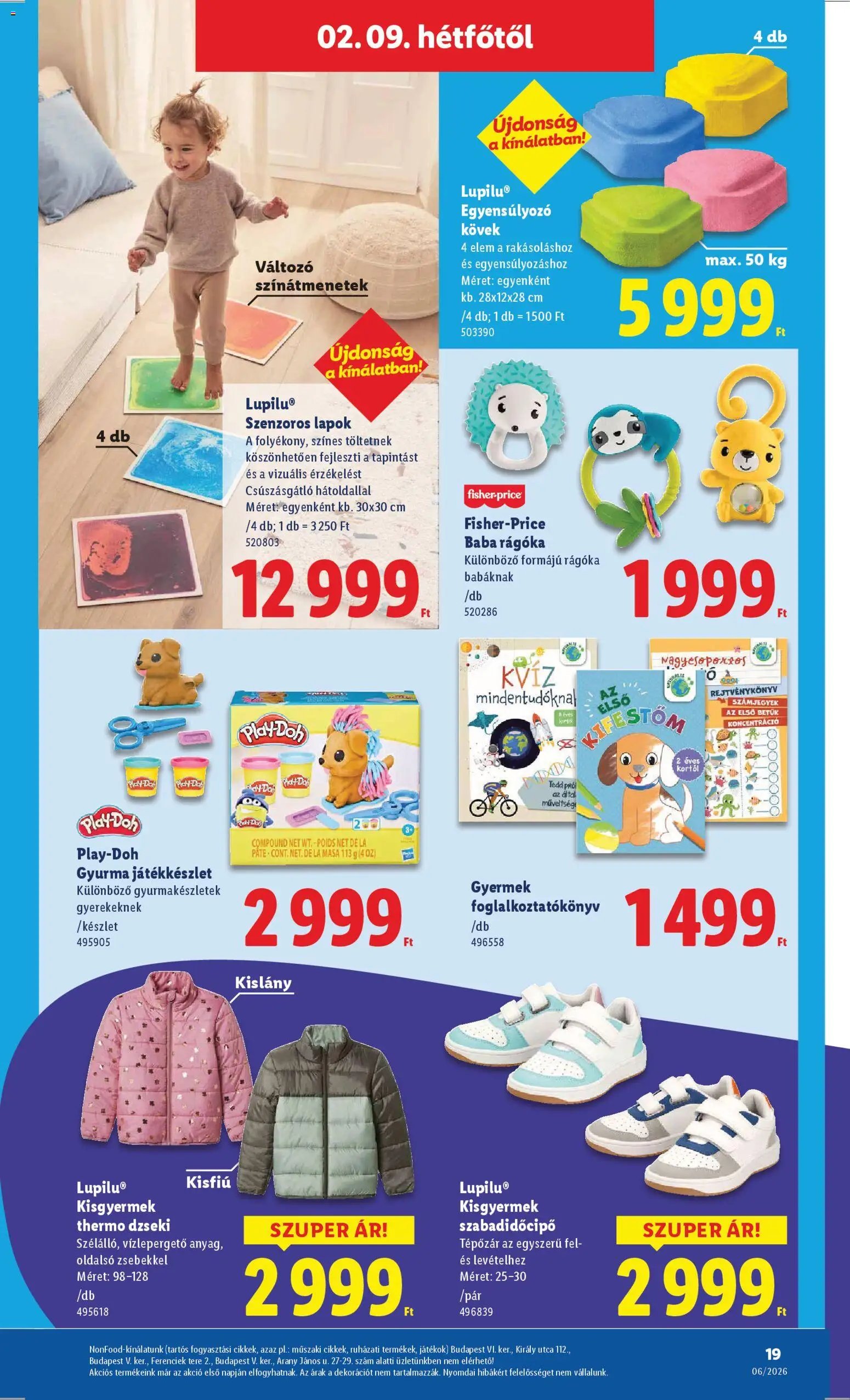 Lidl újság 2026.02.05. Nonfood kínálatunk (2026-02-05 - 2026-02-11)