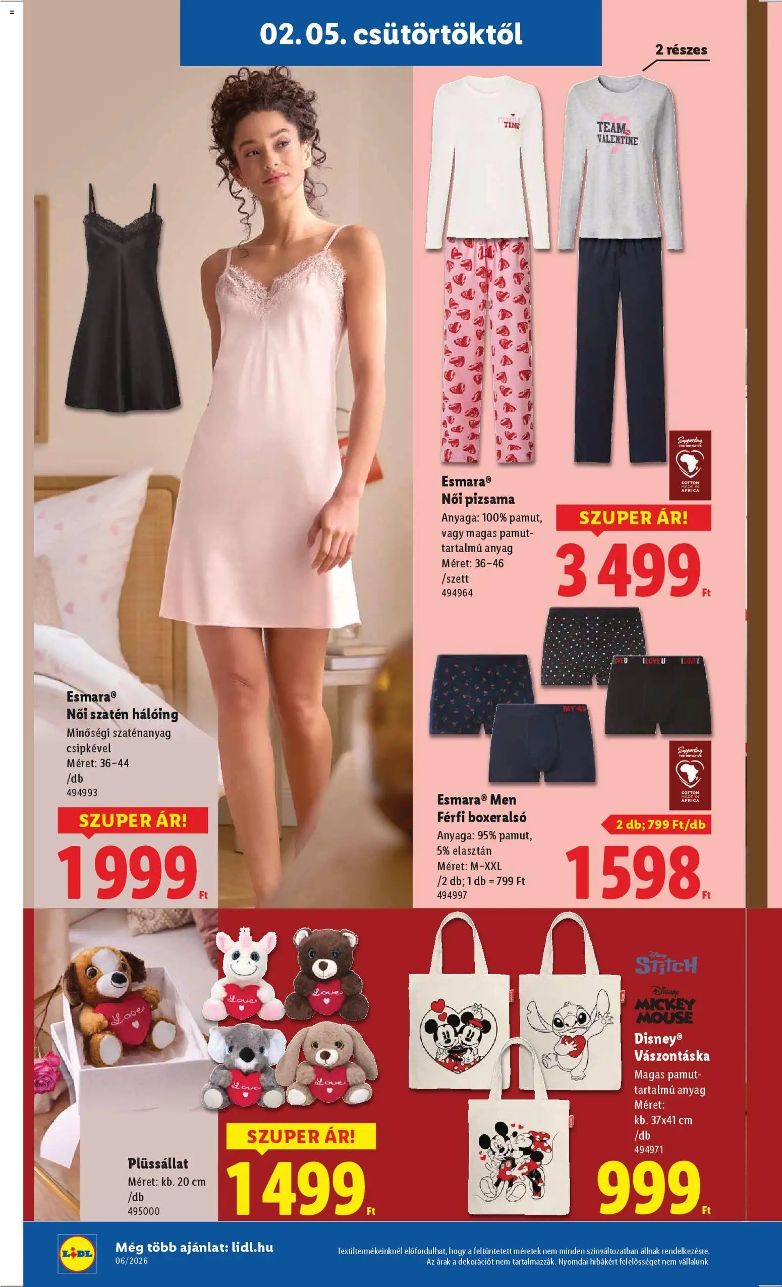 Lidl újság 2026.02.05. Nonfood kínálatunk (2026-02-05 - 2026-02-11)