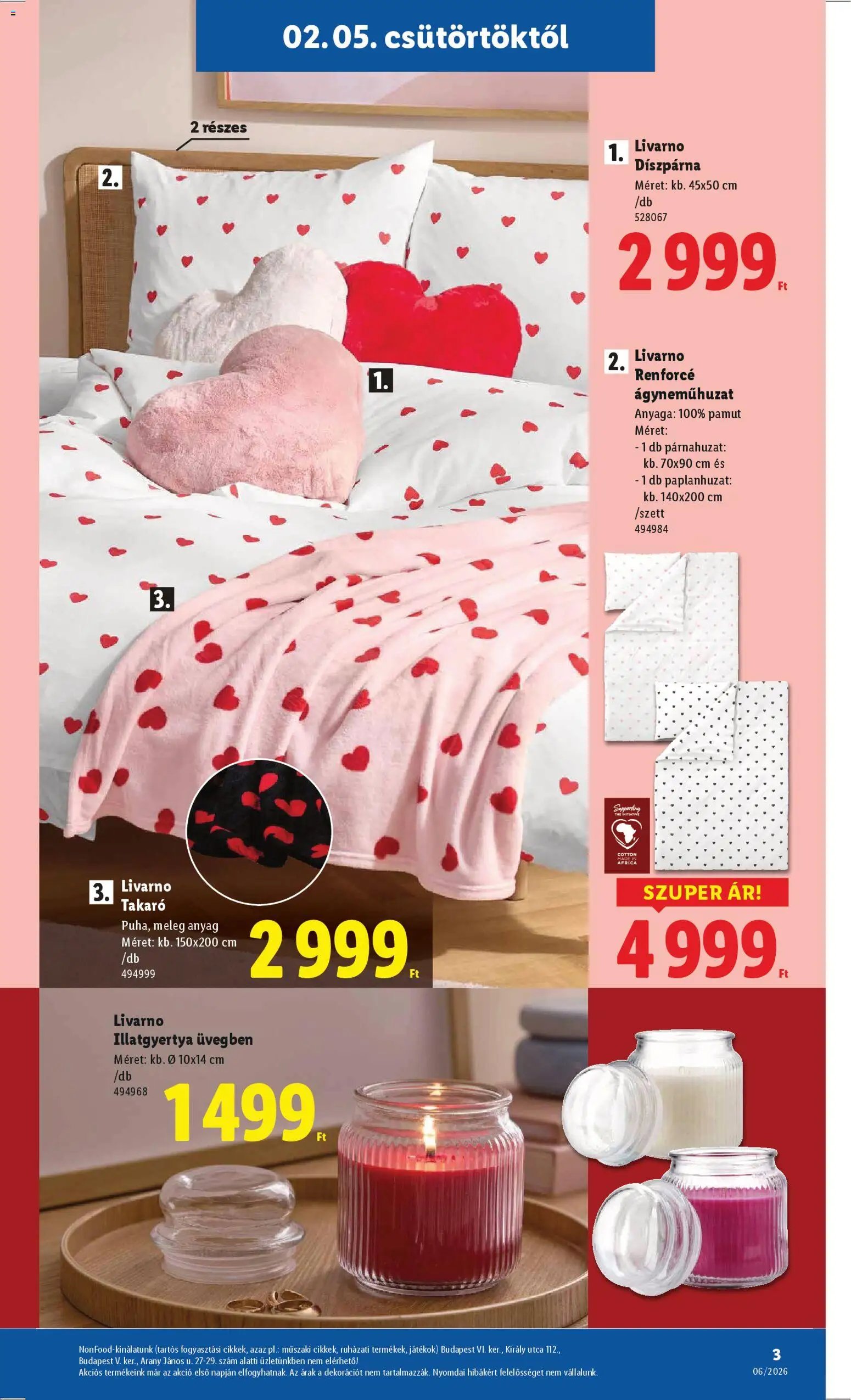 Lidl újság 2026.02.05. Nonfood kínálatunk (2026-02-05 - 2026-02-11)