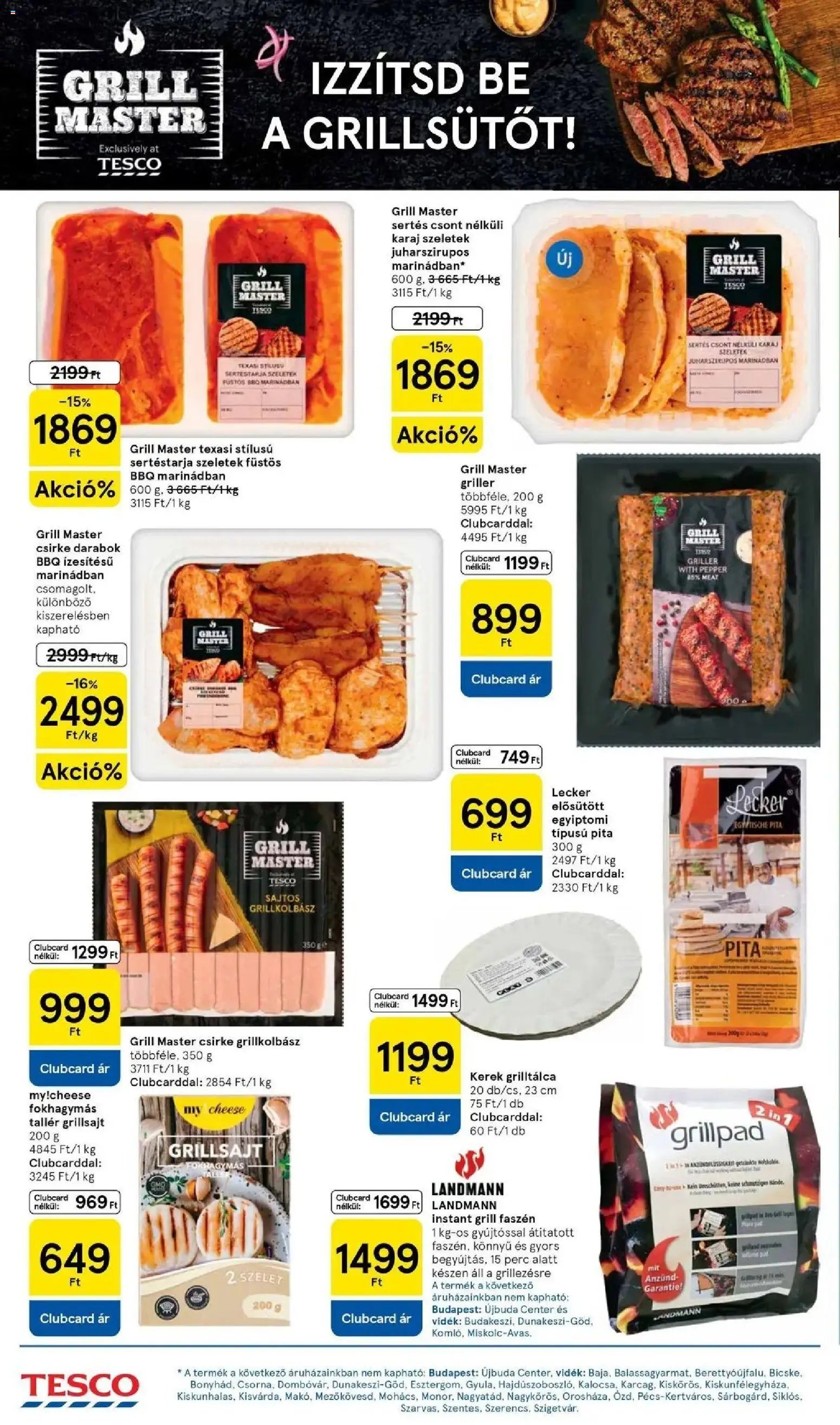 Tesco újság 2026.07.16. Tesco akciós újság