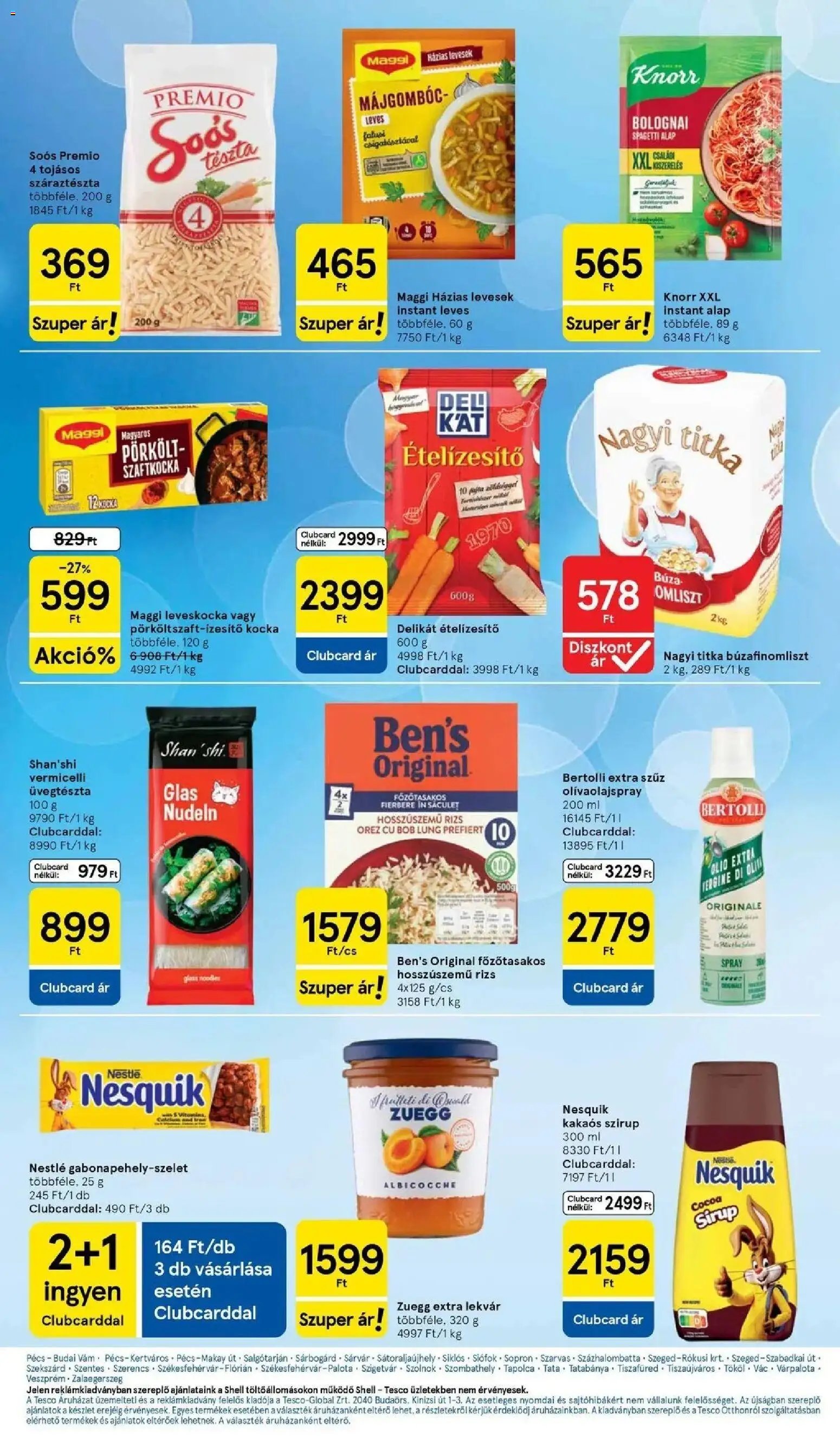 Tesco újság 2026.07.16. Tesco akciós újság