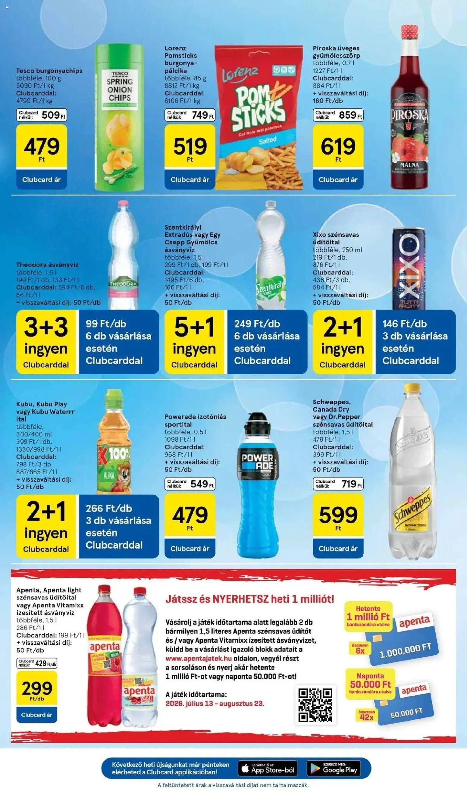 Tesco újság 2026.07.16. Tesco akciós újság