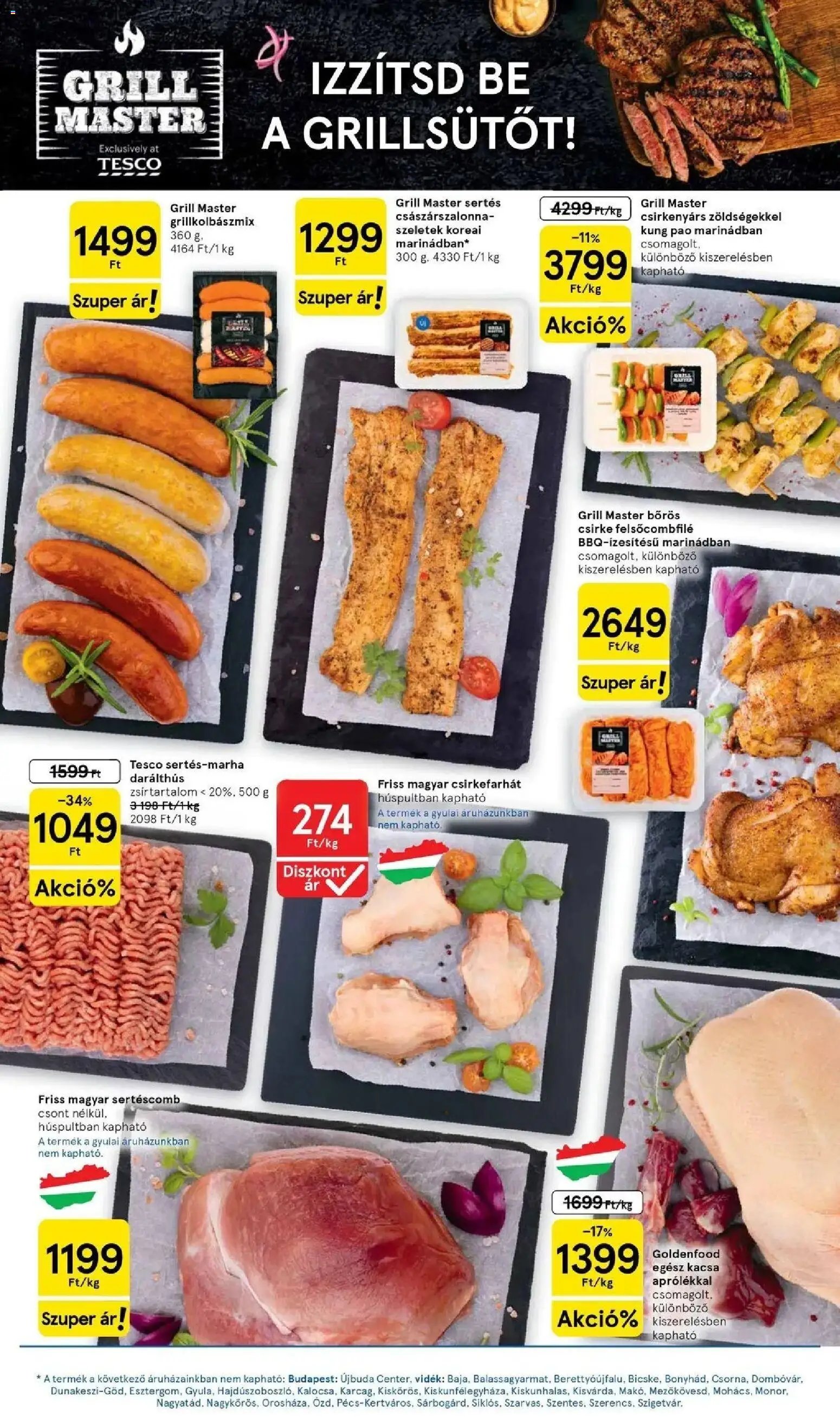 Tesco újság 2026.07.16. Tesco akciós újság