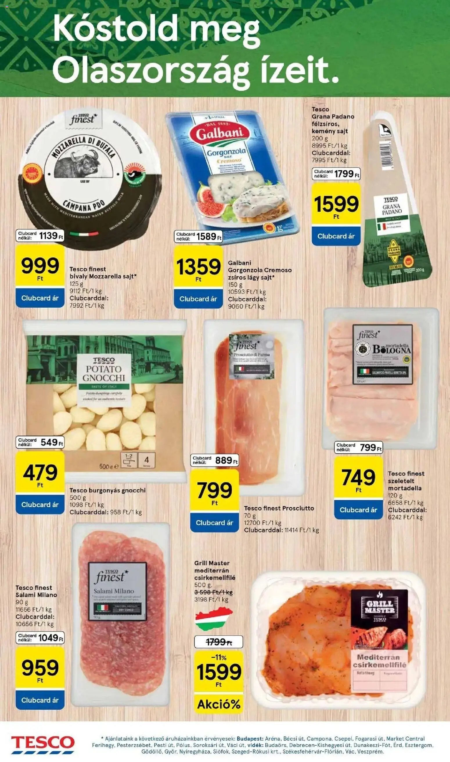 Tesco újság 2026.07.16. Tesco akciós újság