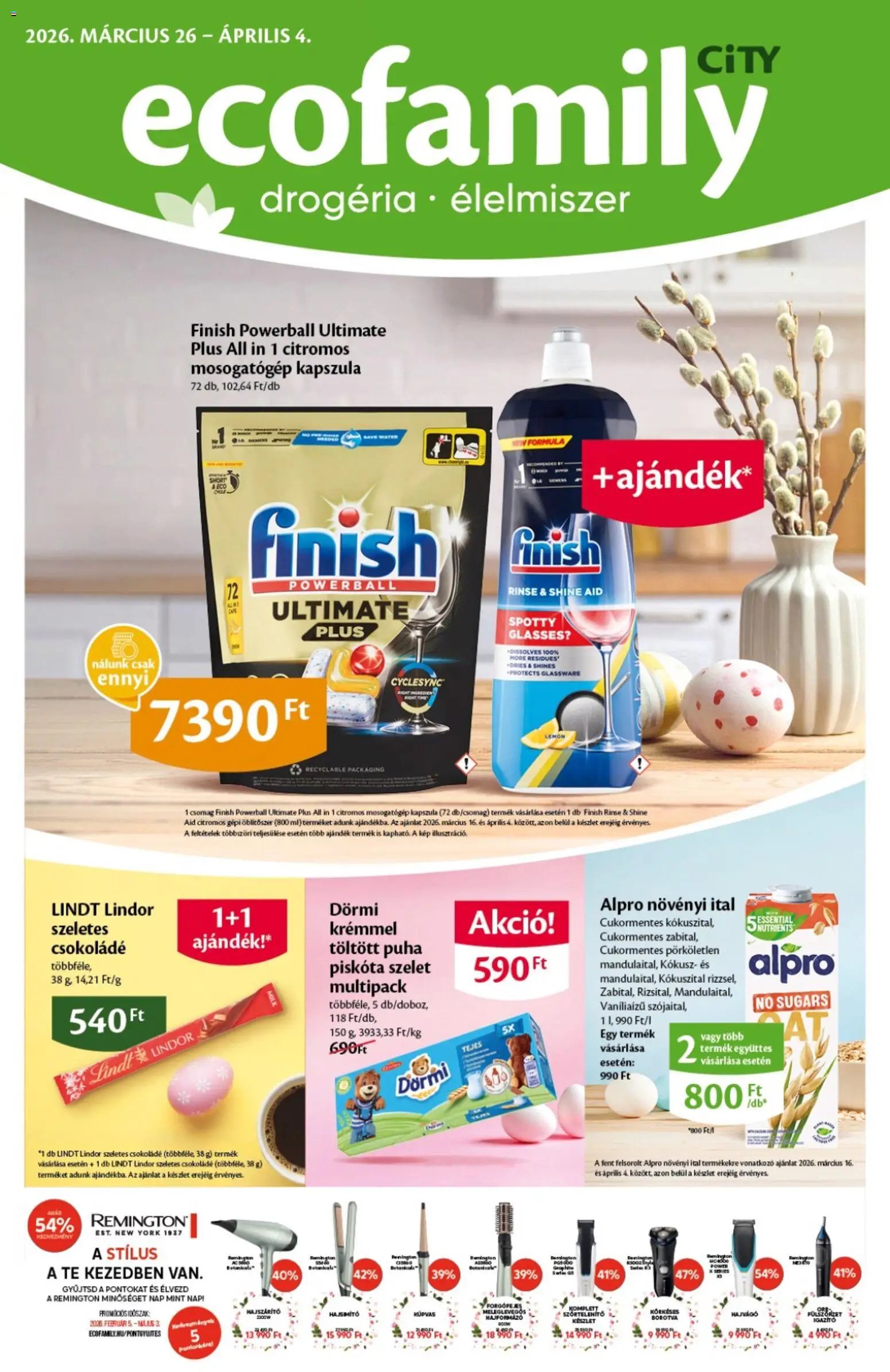 EcoFamily újság 2026.03.26. EcoFamily City akciós újság (2026-03-26 - 2026-04-04)