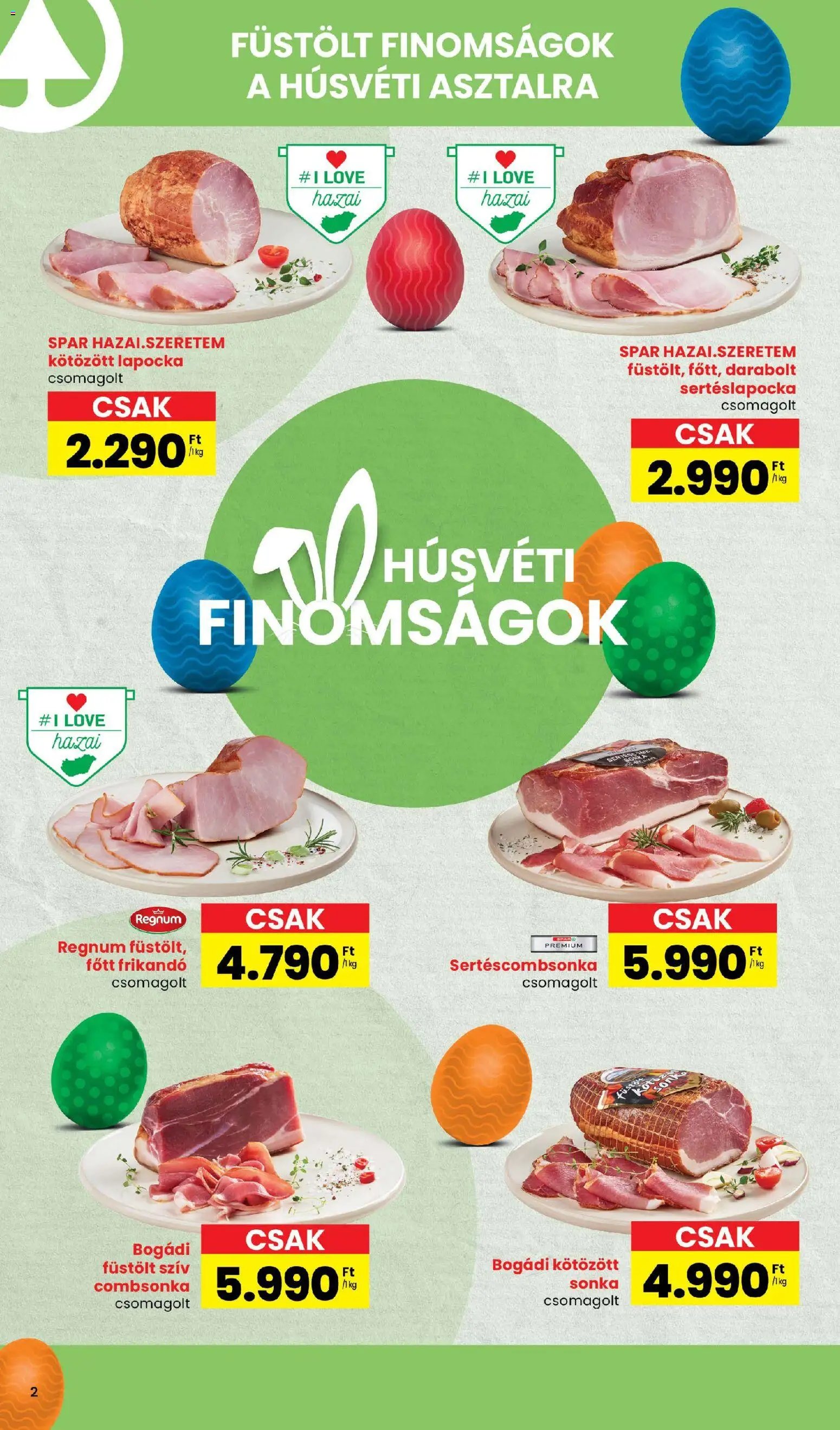 Spar újság 2026.03.05. Spar Húsvét katalógus (2026-03-05)