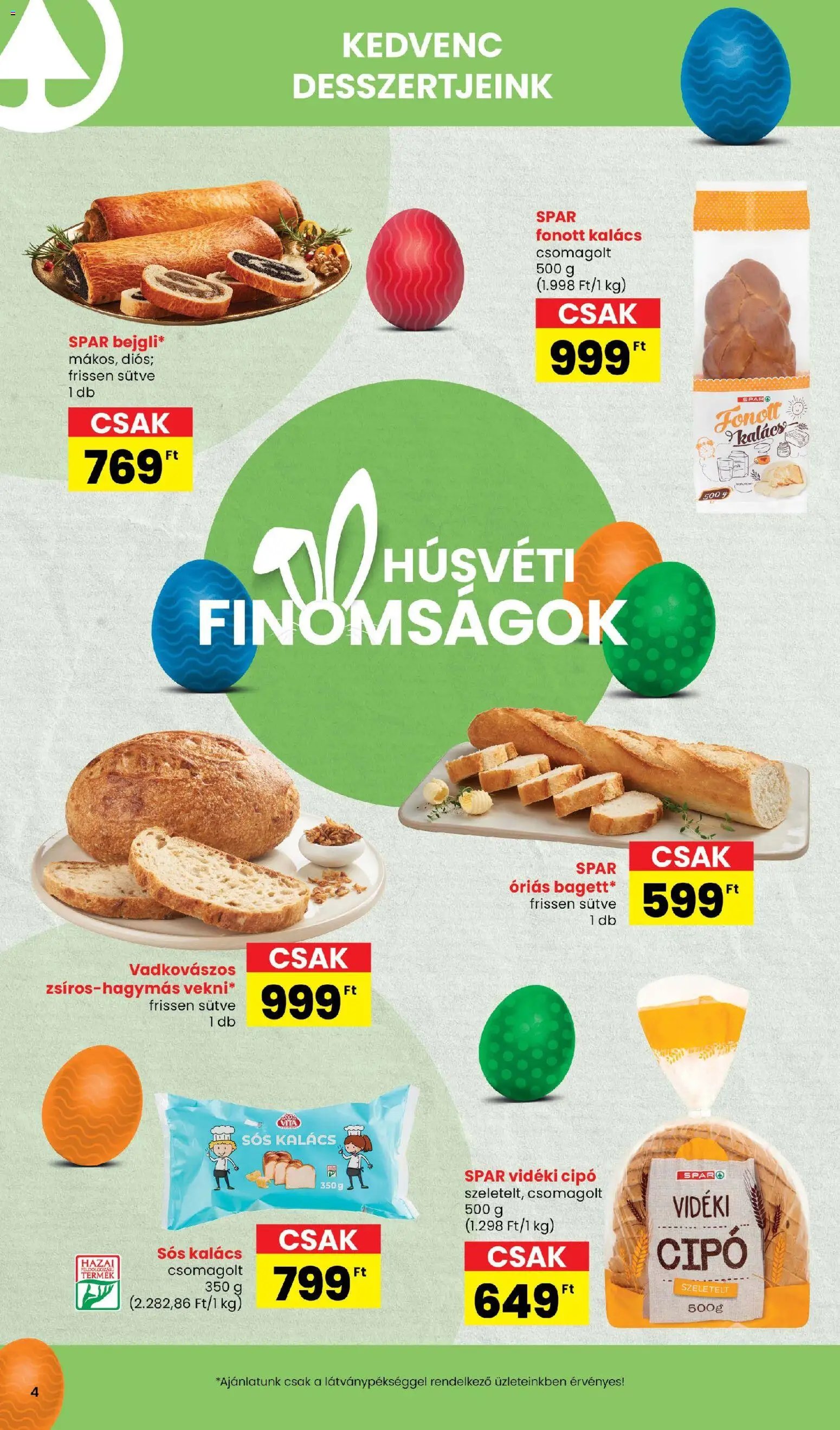 Spar újság 2026.03.05. Spar Húsvét katalógus (2026-03-05)