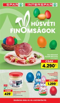 Spar újság 2026.03.05. Spar Húsvét katalógus (2026-03-05)