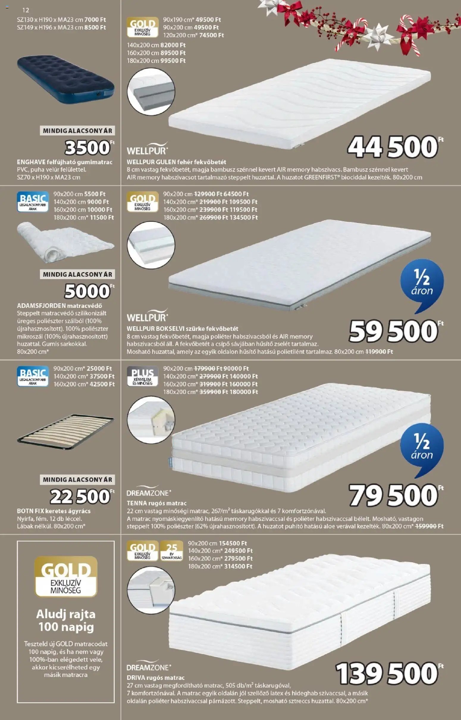 JYSK újság 2025.12.17. Akciós újság JYSK (2025-12-17 - 2025-12-23)