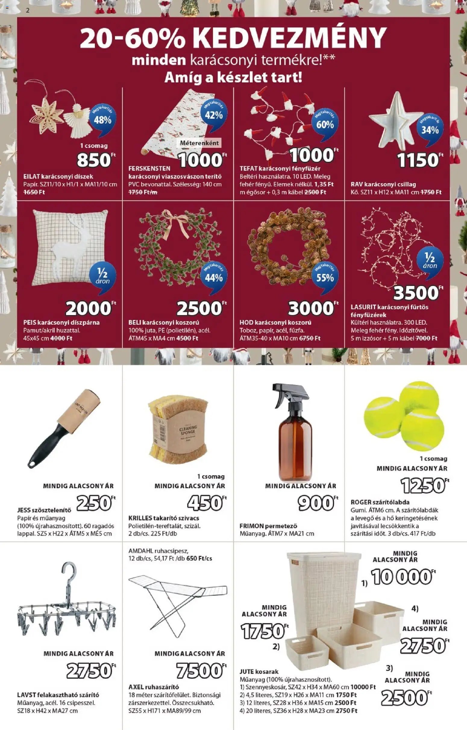 JYSK újság 2025.12.17. Akciós újság JYSK (2025-12-17 - 2025-12-23)