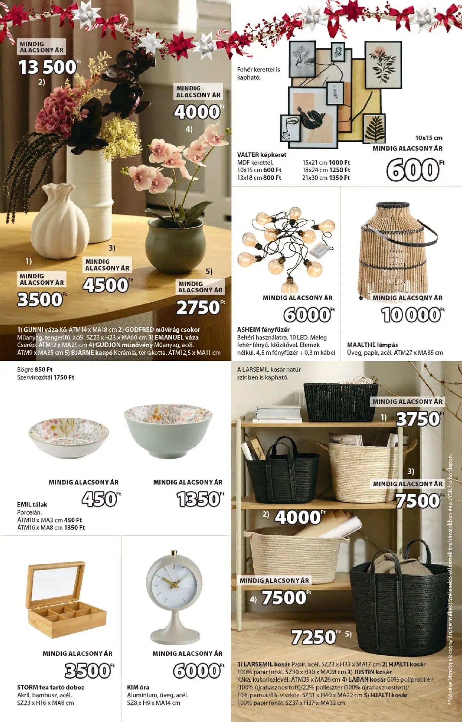 JYSK újság 2025.12.17. Akciós újság JYSK (2025-12-17 - 2025-12-23)