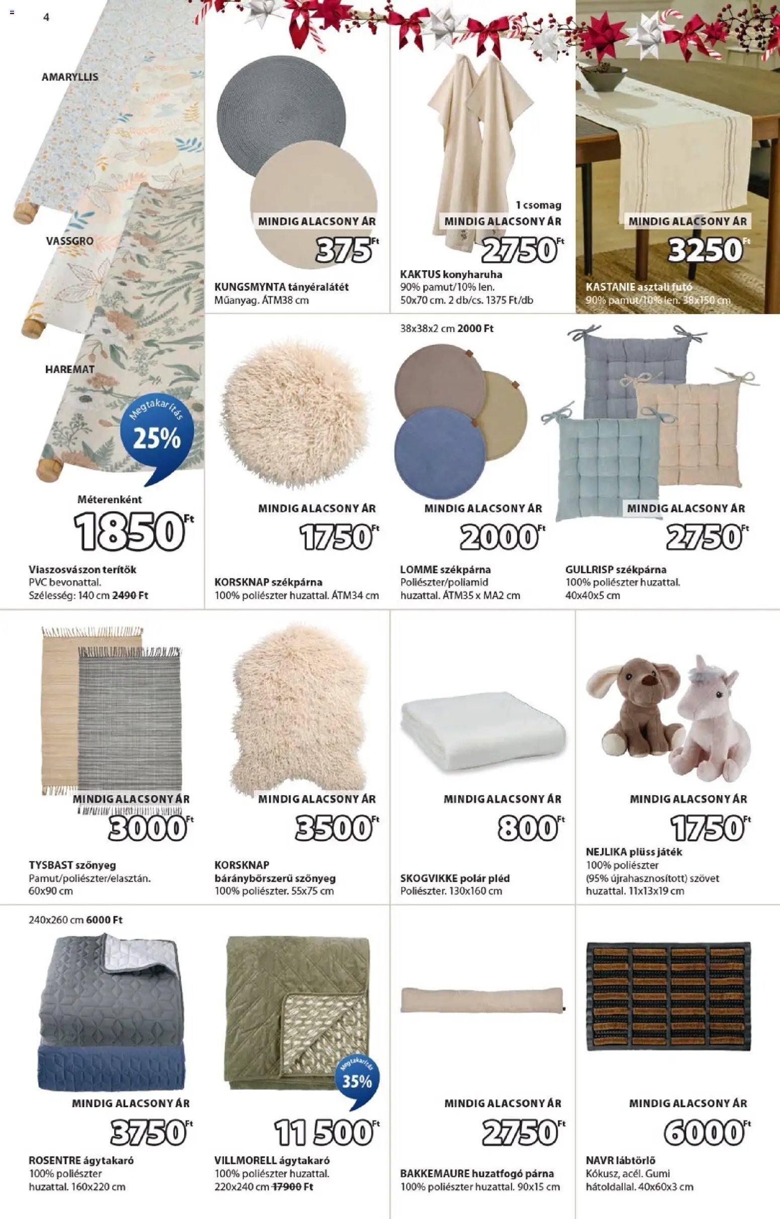 JYSK újság 2025.12.17. Akciós újság JYSK (2025-12-17 - 2025-12-23)