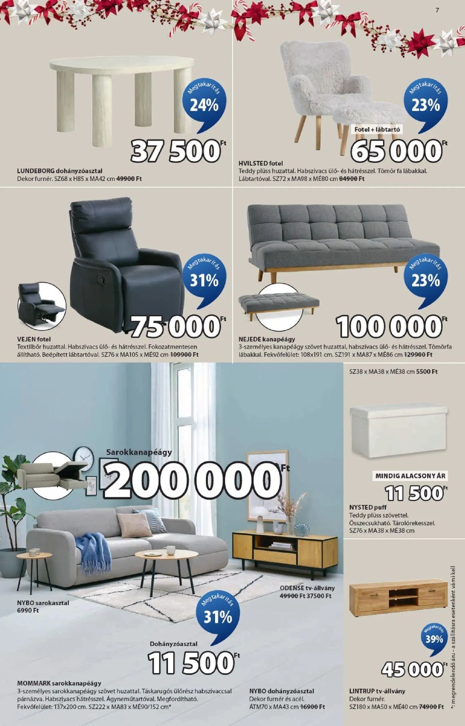 JYSK újság 2025.12.17. Akciós újság JYSK (2025-12-17 - 2025-12-23)