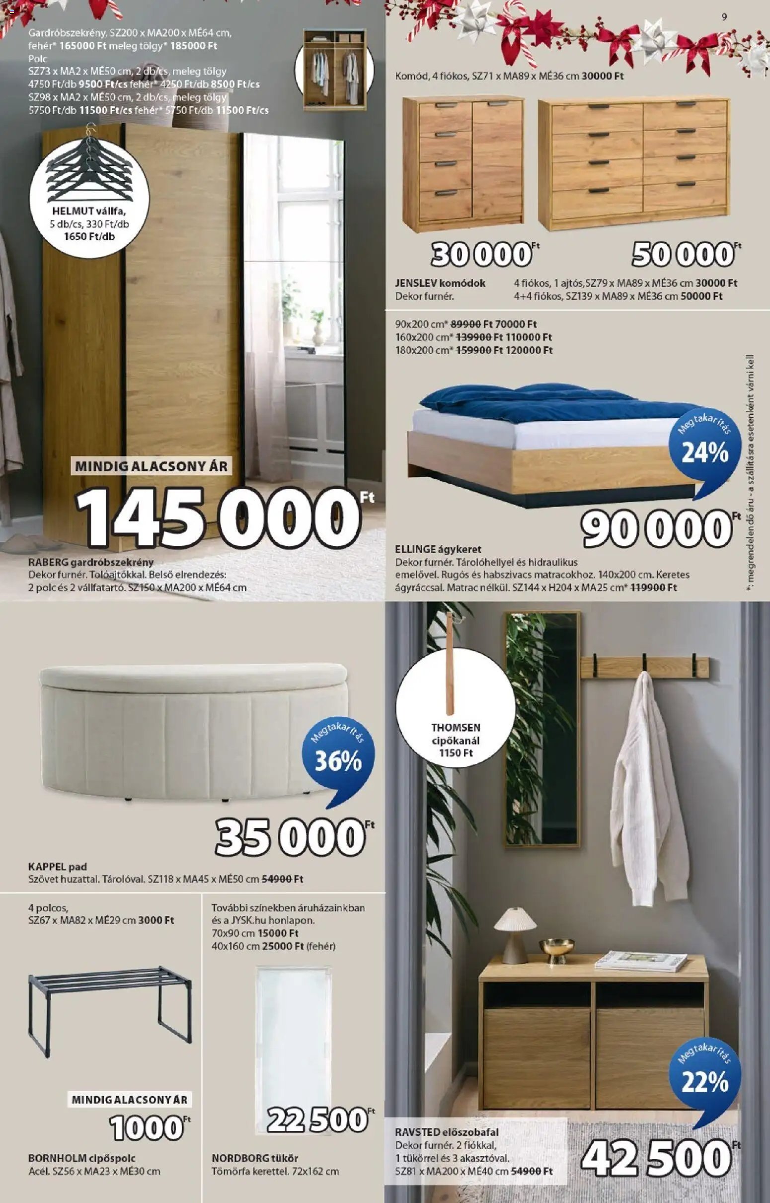 JYSK újság 2025.12.17. Akciós újság JYSK (2025-12-17 - 2025-12-23)