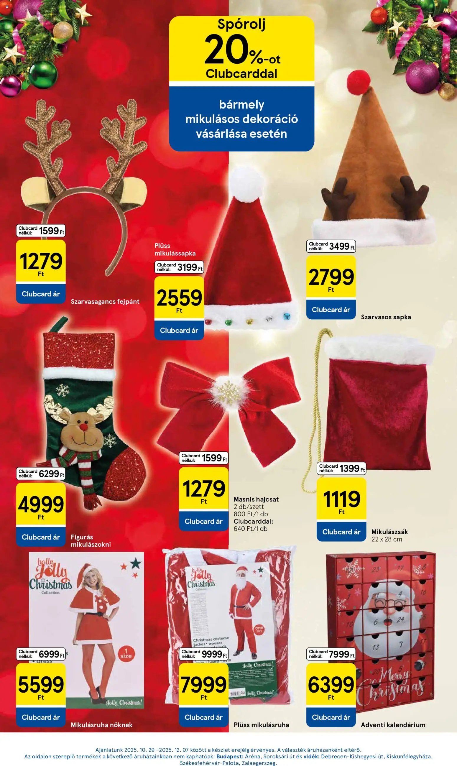 Tesco újság 2025.10.30. Akciós újság Tesco (2025-10-30 - 2025-11-05)