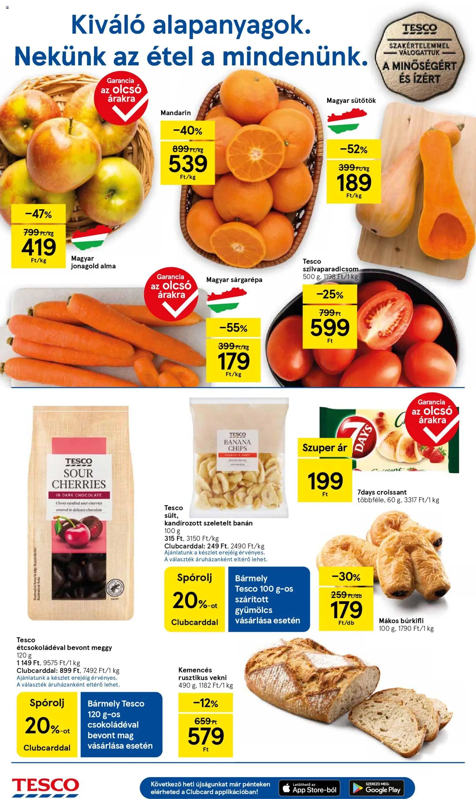 Tesco újság 2025.10.30. Akciós újság Tesco (2025-10-30 - 2025-11-05)