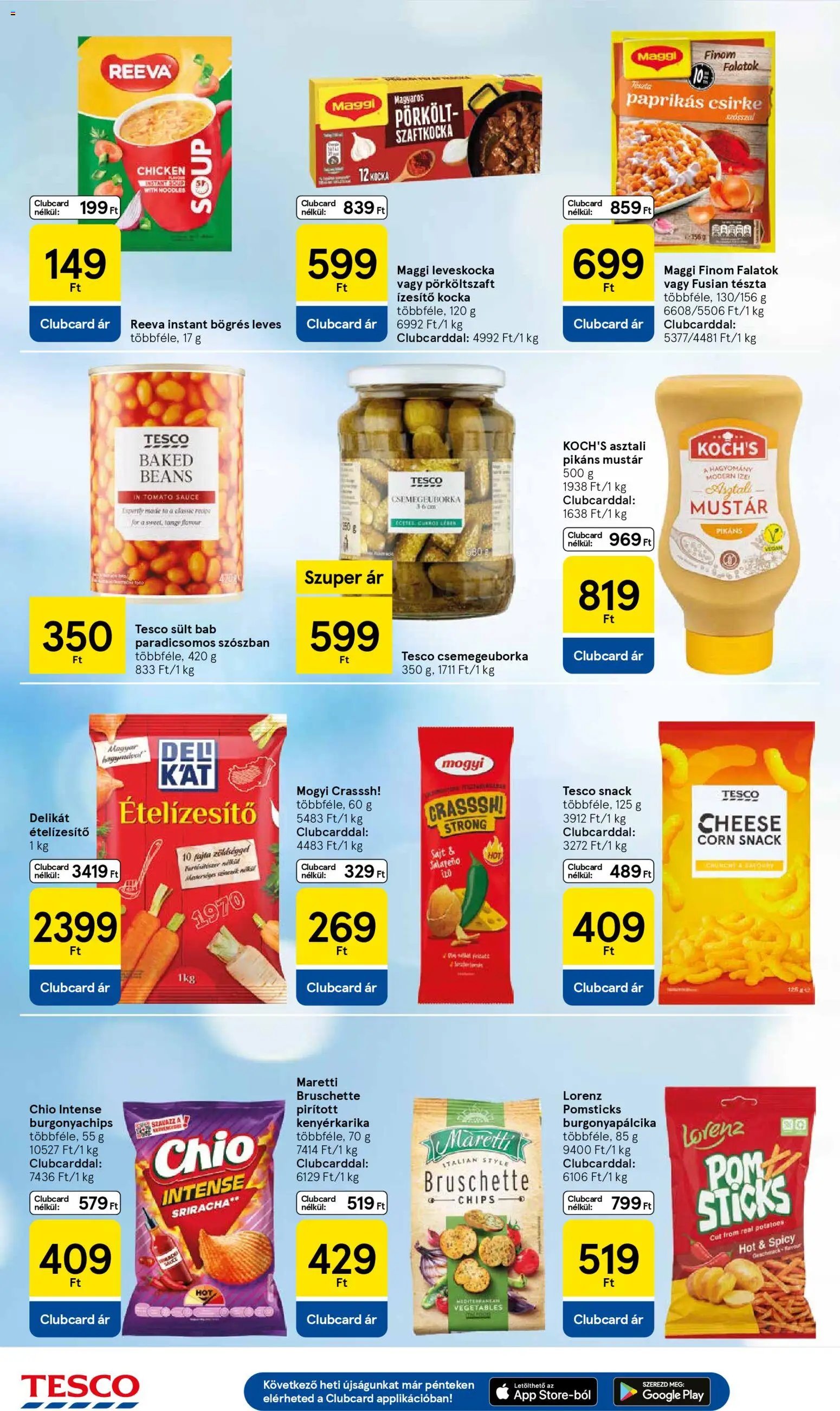 Tesco újság 2025.10.30. Akciós újság Tesco (2025-10-30 - 2025-11-05)
