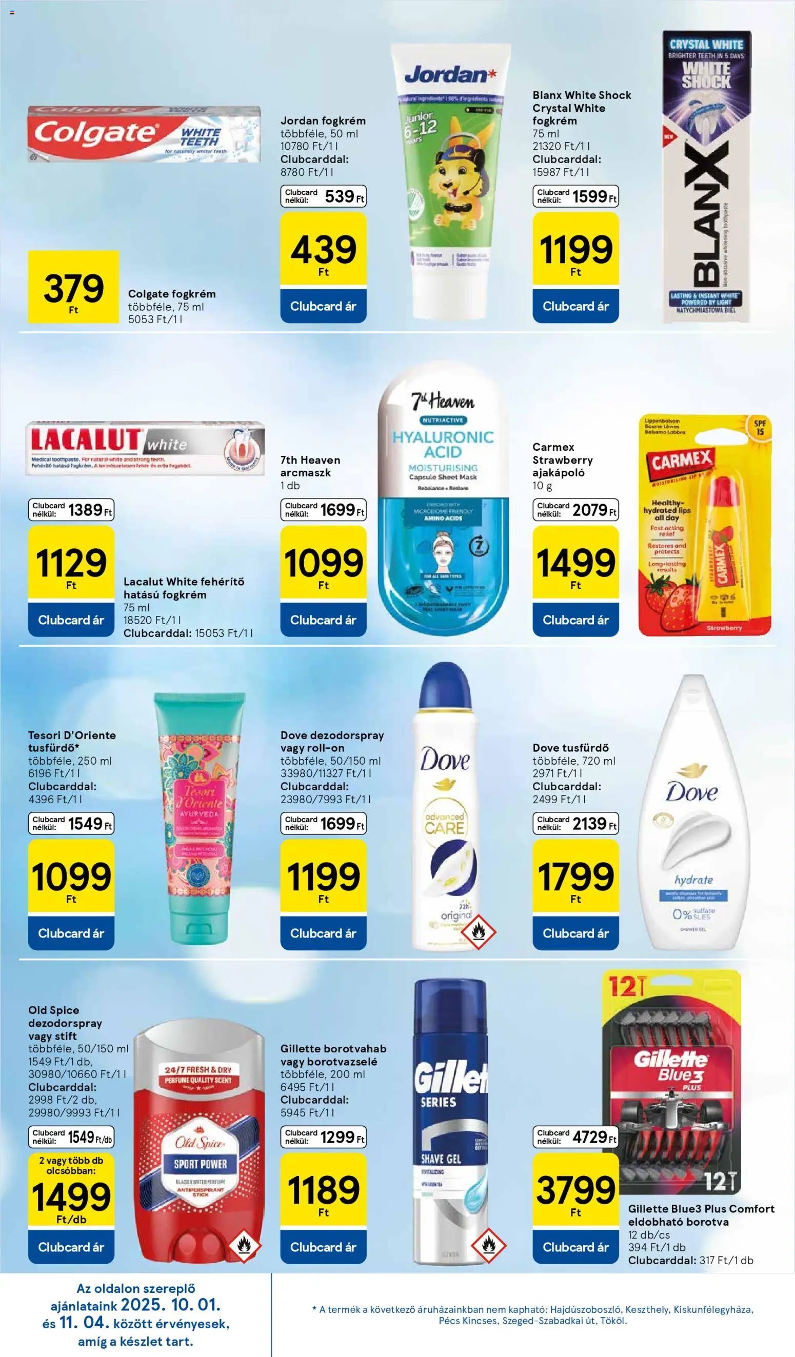 Tesco újság 2025.10.30. Akciós újság Tesco (2025-10-30 - 2025-11-05)