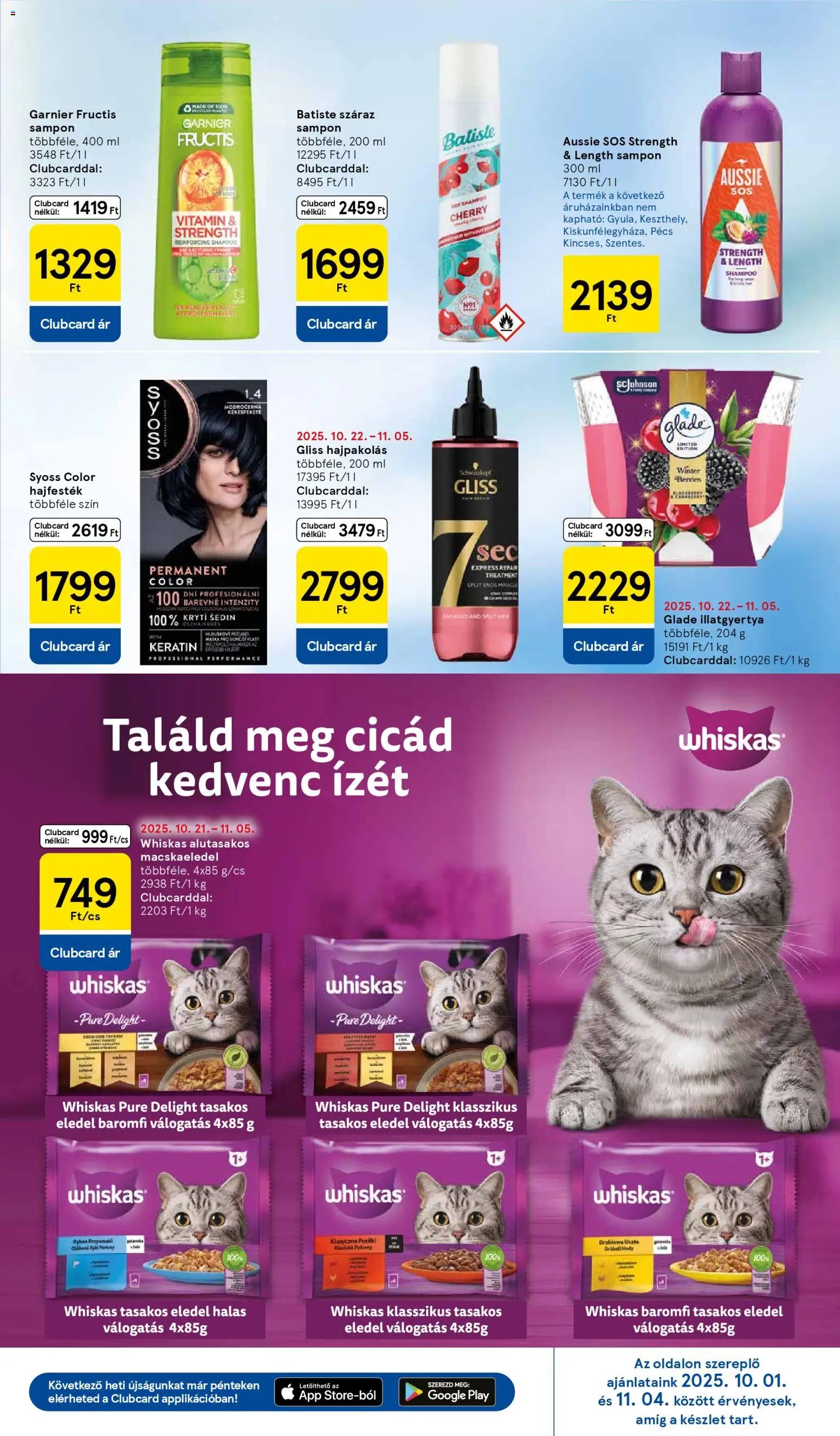 Tesco újság 2025.10.30. Akciós újság Tesco (2025-10-30 - 2025-11-05)