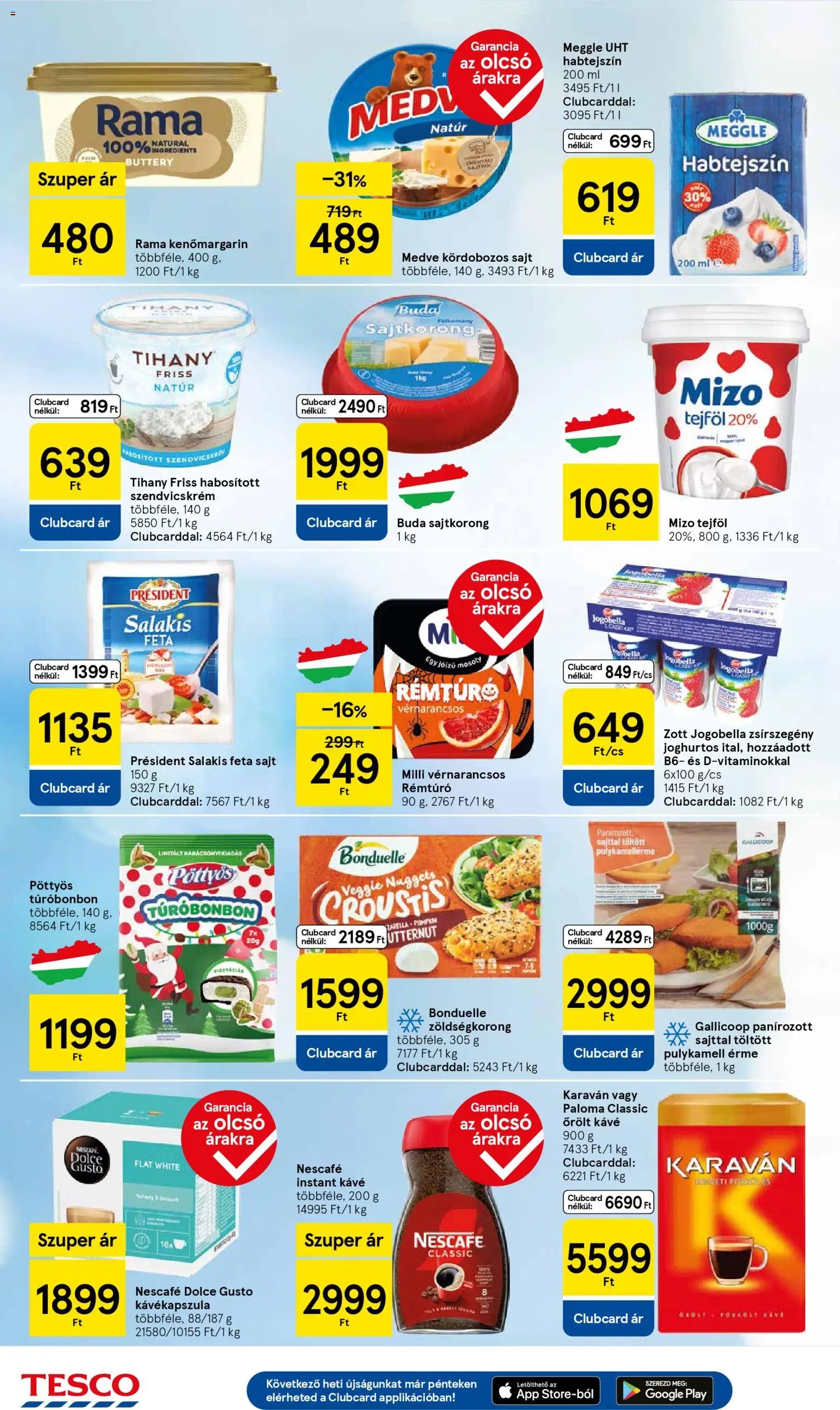 Tesco újság 2025.10.30. Akciós újság Tesco (2025-10-30 - 2025-11-05)