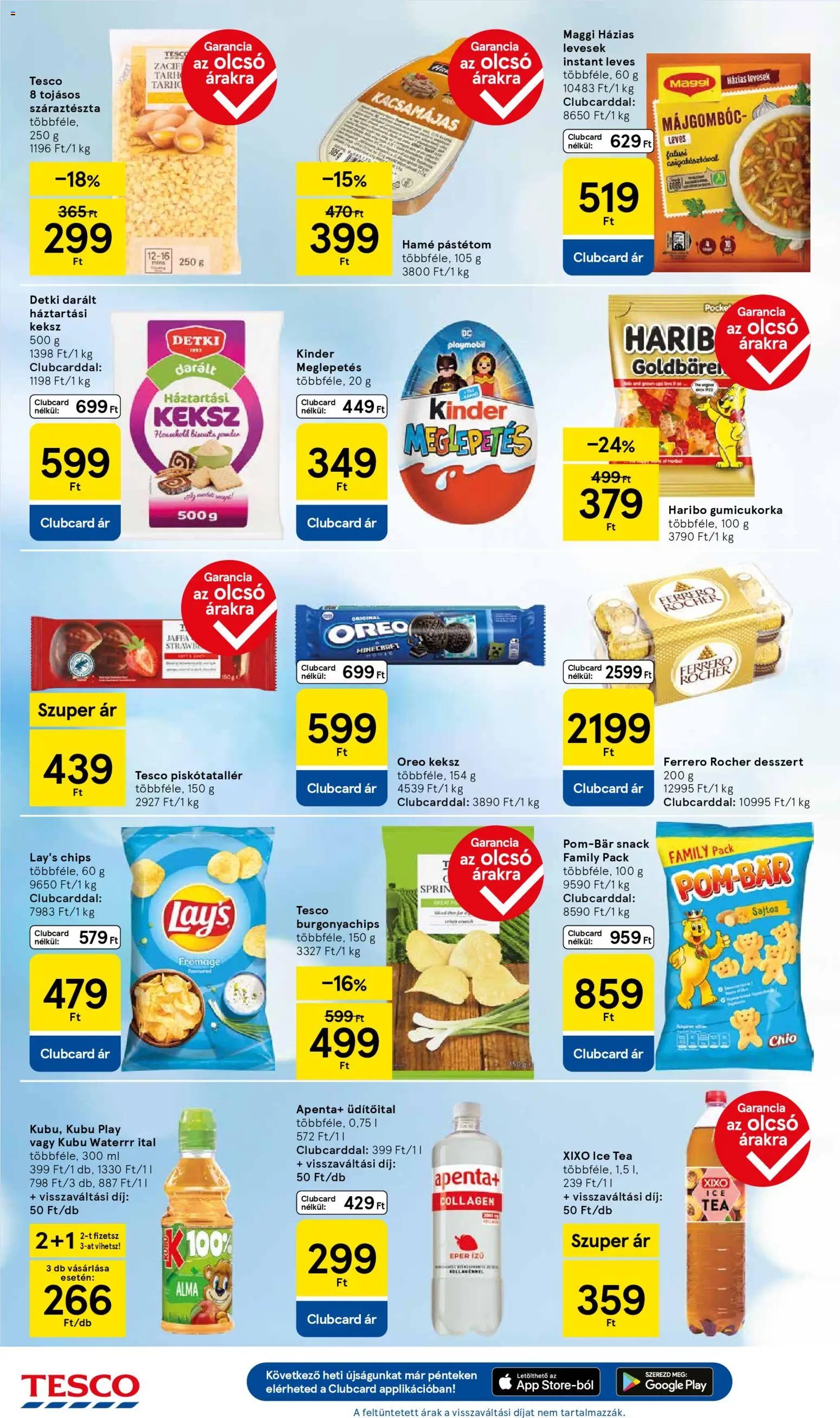 Tesco újság 2025.10.30. Akciós újság Tesco (2025-10-30 - 2025-11-05)