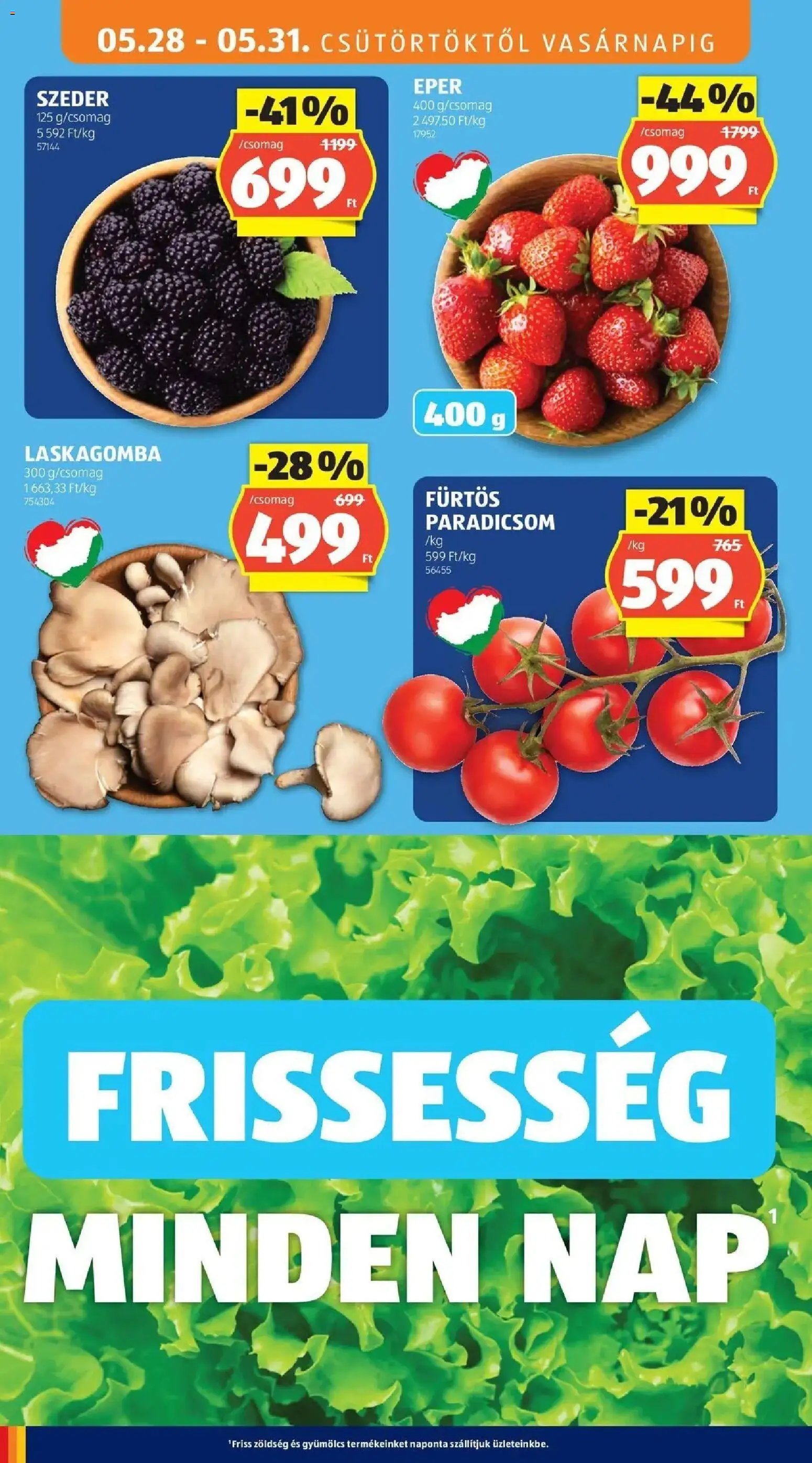 Aldi újság 2026.05.28. Aldi aktuális akciós újság (2026-05-28 - 2026-06-03)