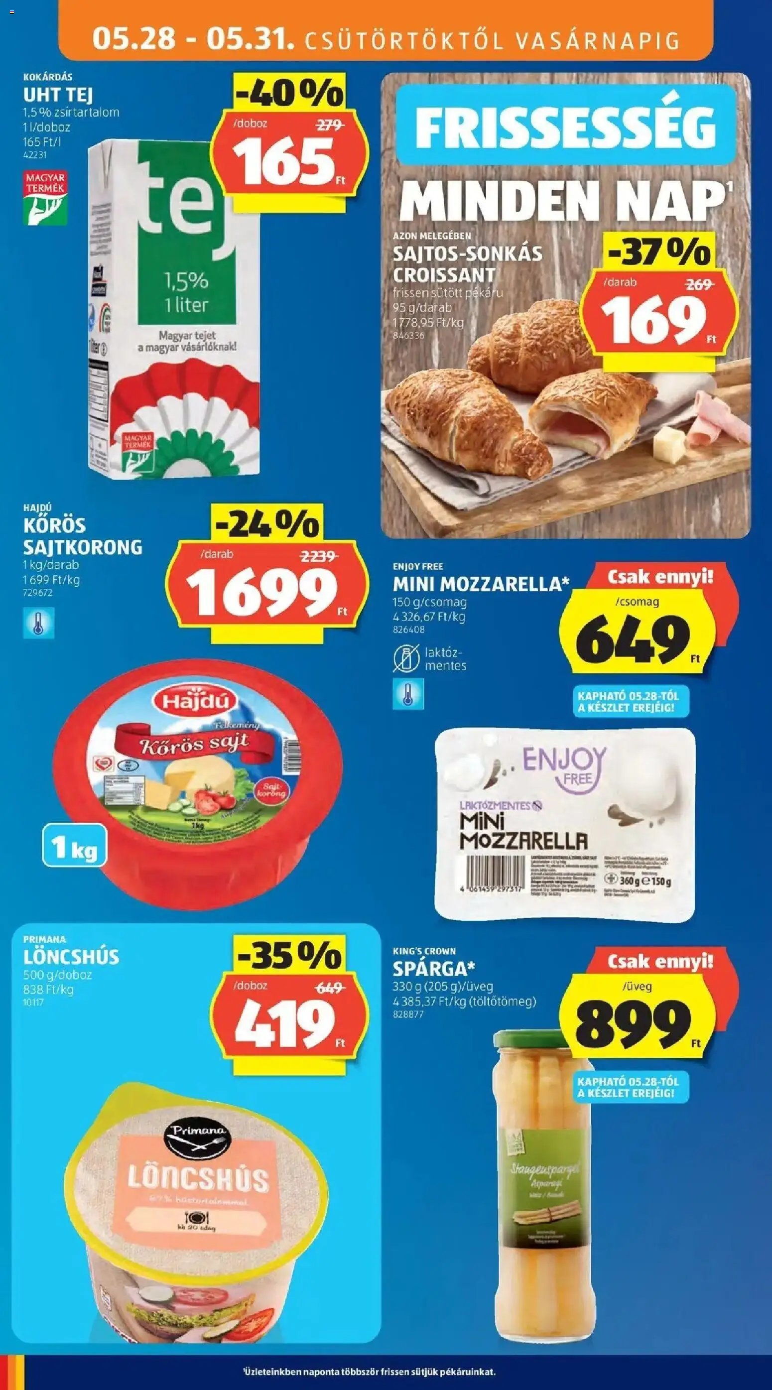 Aldi újság 2026.05.28. Aldi aktuális akciós újság (2026-05-28 - 2026-06-03)