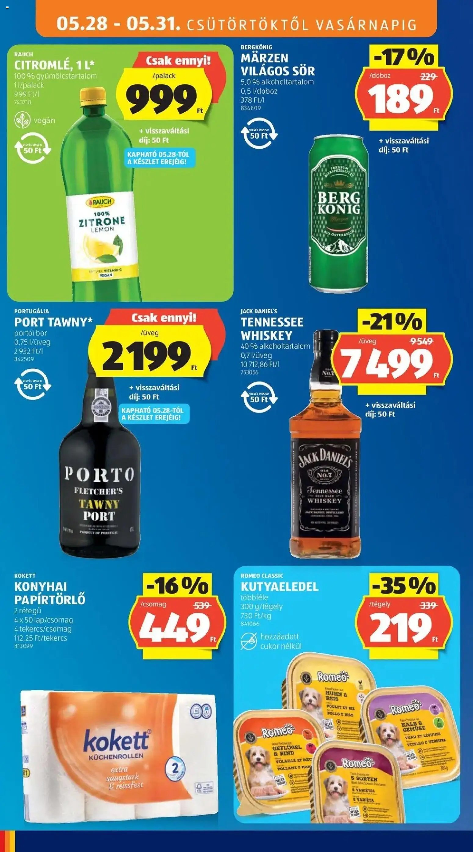 Aldi újság 2026.05.28. Aldi aktuális akciós újság (2026-05-28 - 2026-06-03)