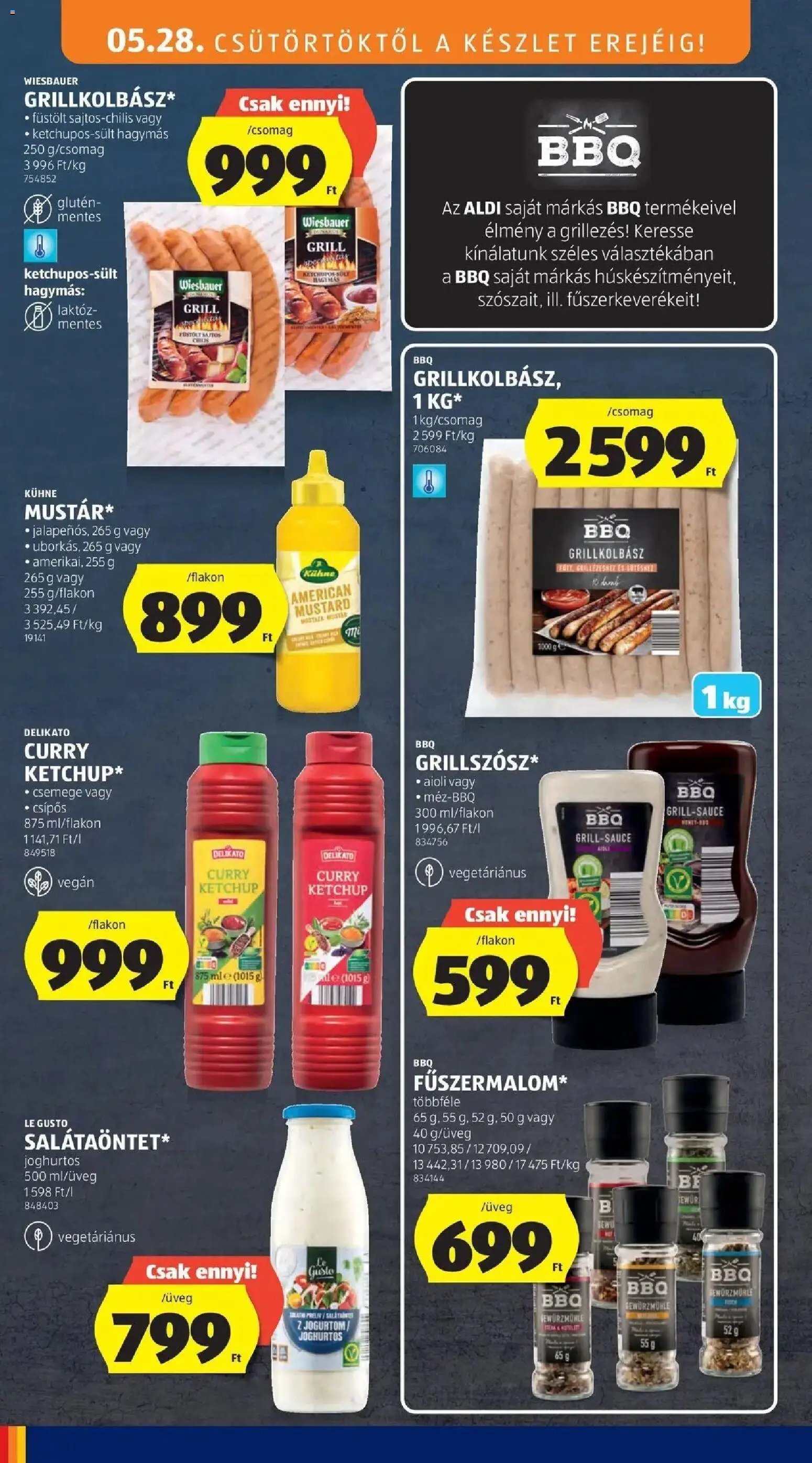Aldi újság 2026.05.28. Aldi aktuális akciós újság (2026-05-28 - 2026-06-03)