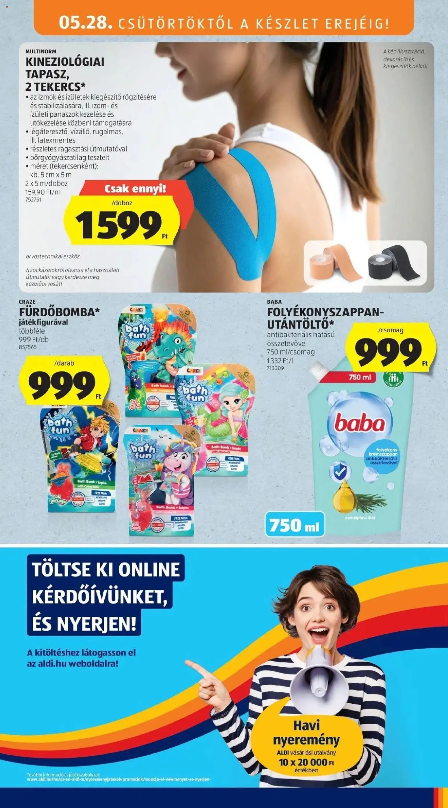 Aldi újság 2026.05.28. Aldi aktuális akciós újság (2026-05-28 - 2026-06-03)